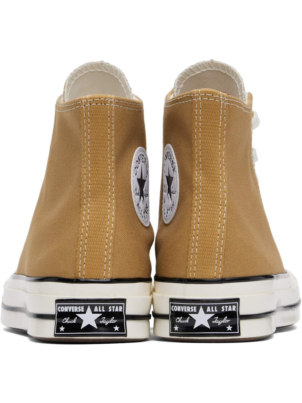 Tan Chuck 70 High Top Sneakers - 2