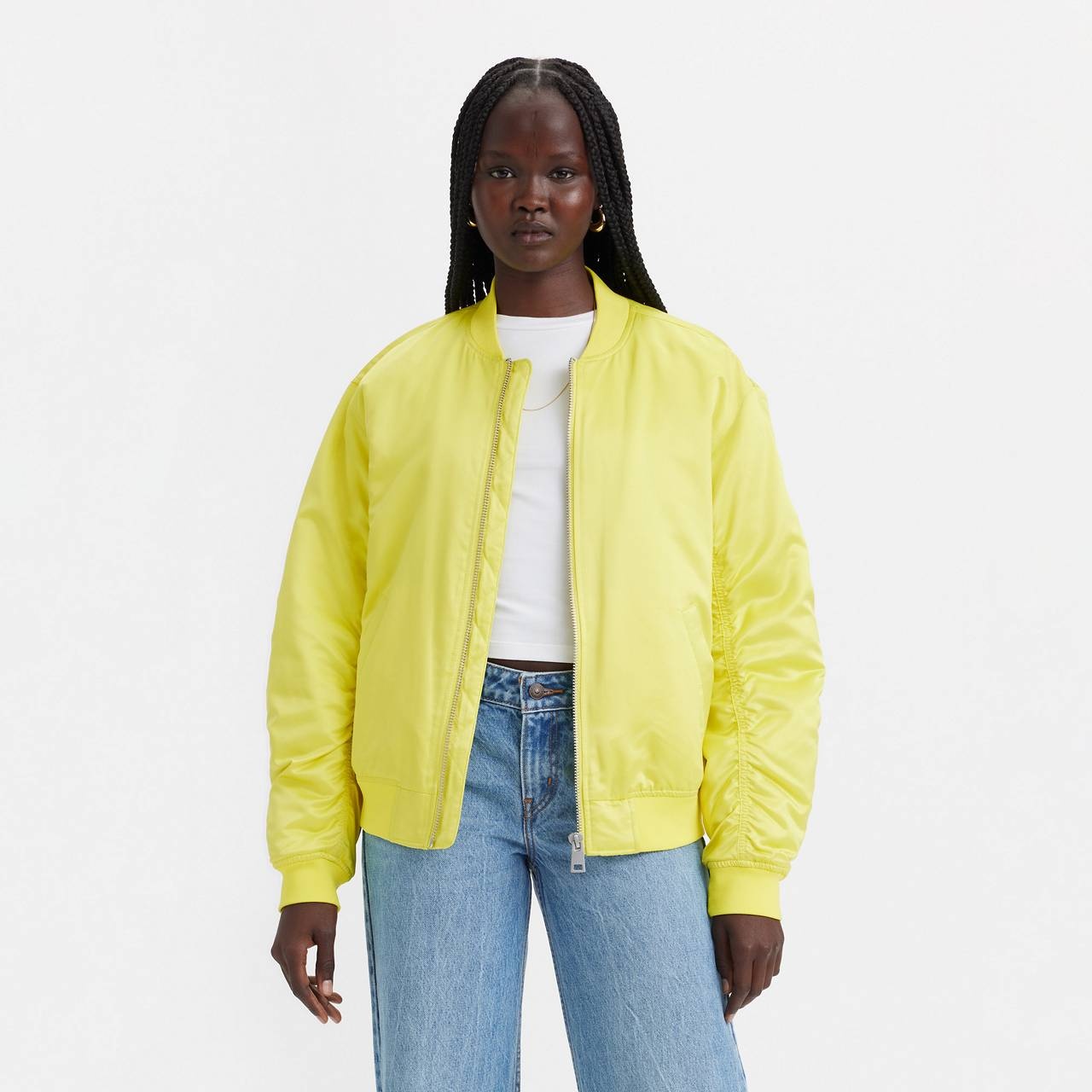 RELAXED BOMBER JACKET - 1