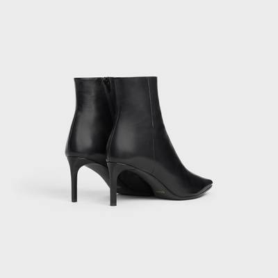 CELINE Celine Boots metal toe fitted ankle boot in Calfskin outlook