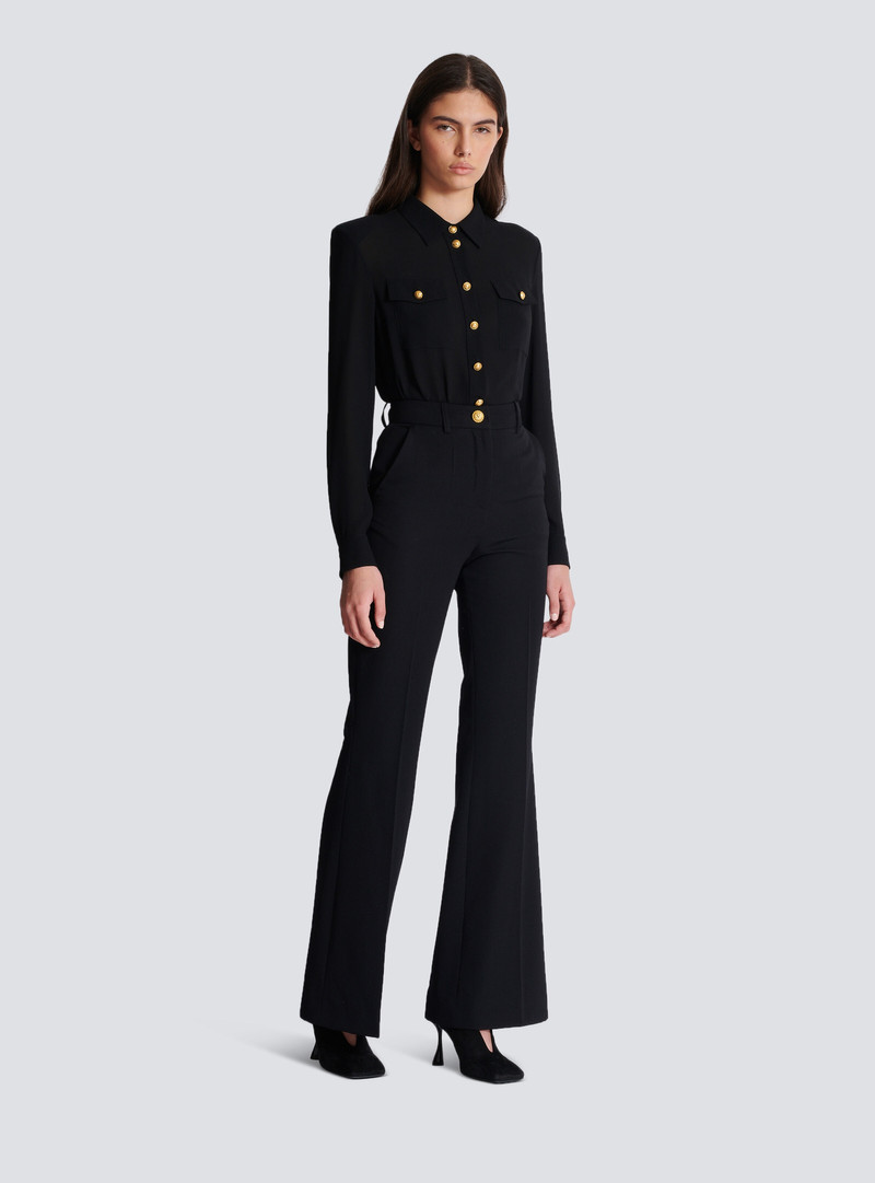 Tailored grain de poudre trousers 3