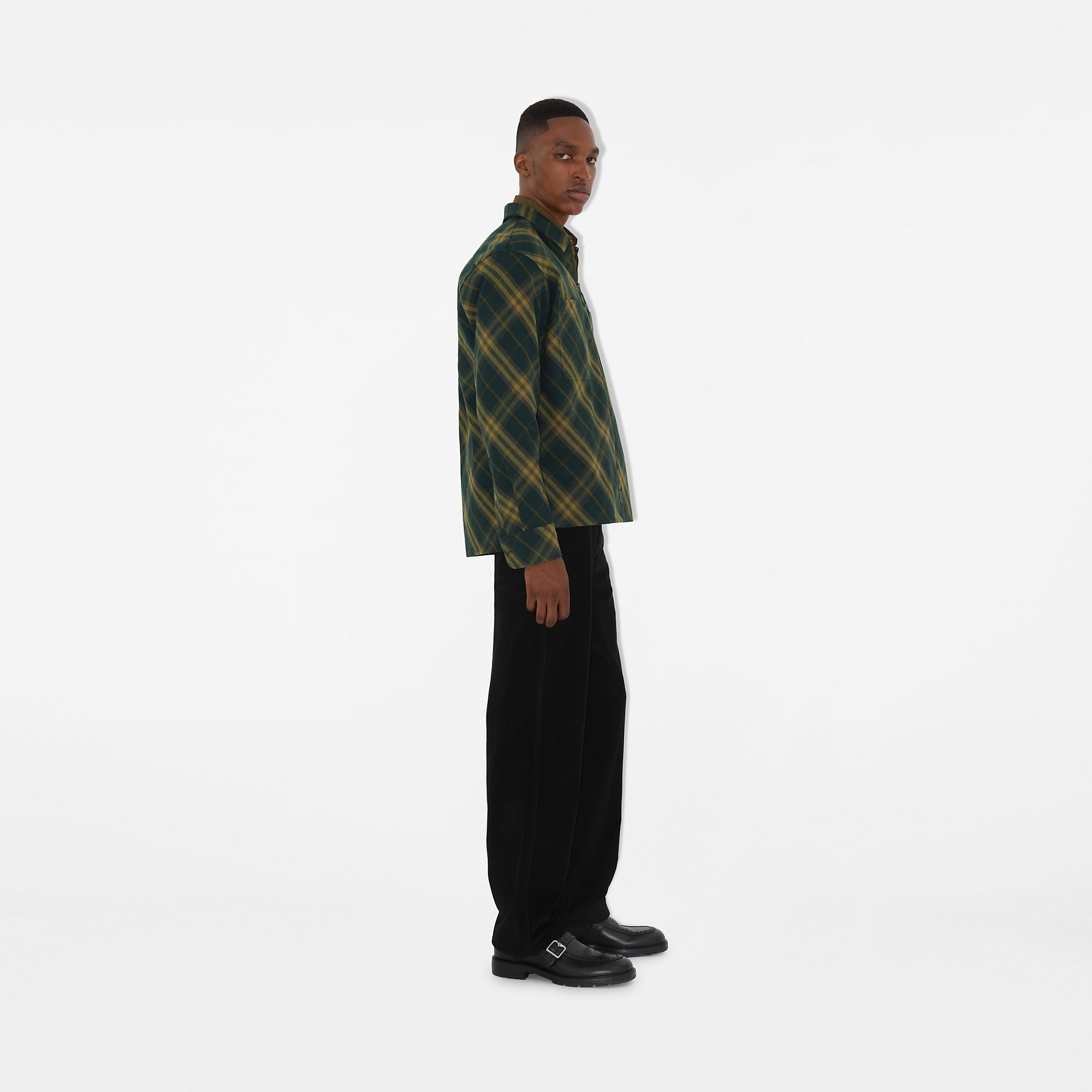 Check Cotton Shirt - 3