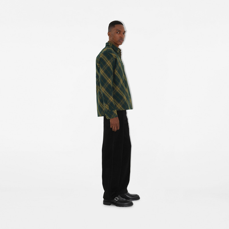 Check Cotton Shirt 3