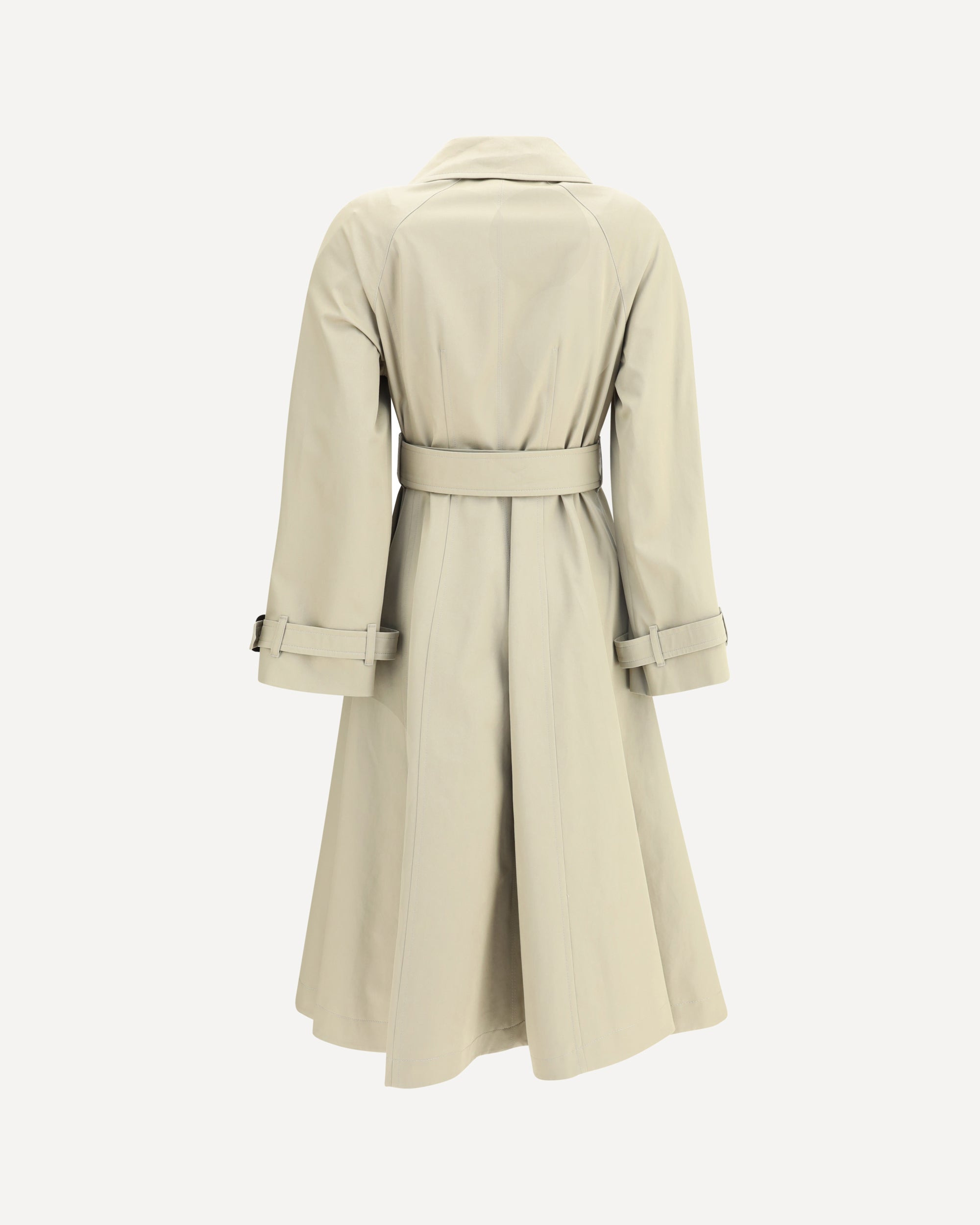 Ellingham fit-and-flare long gabardine Trench Coat - 2