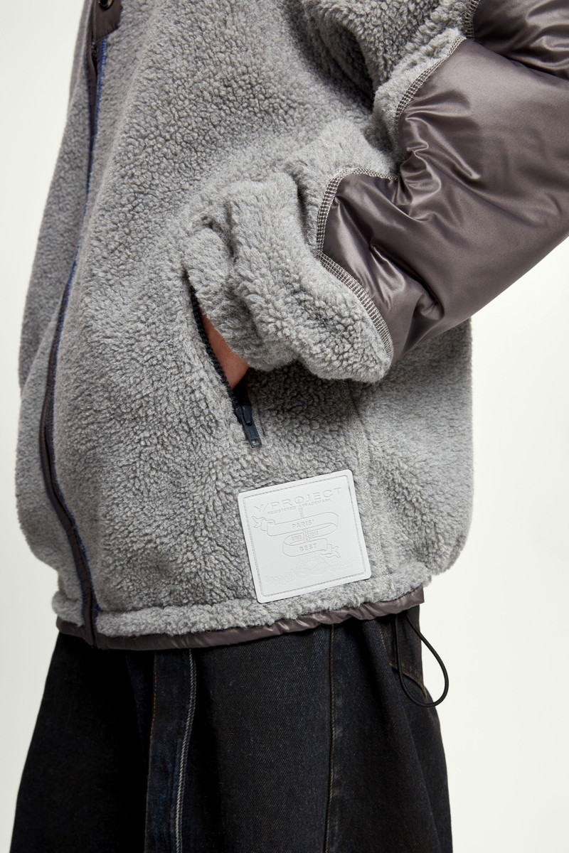 Double Collar Fleece Jacket 8