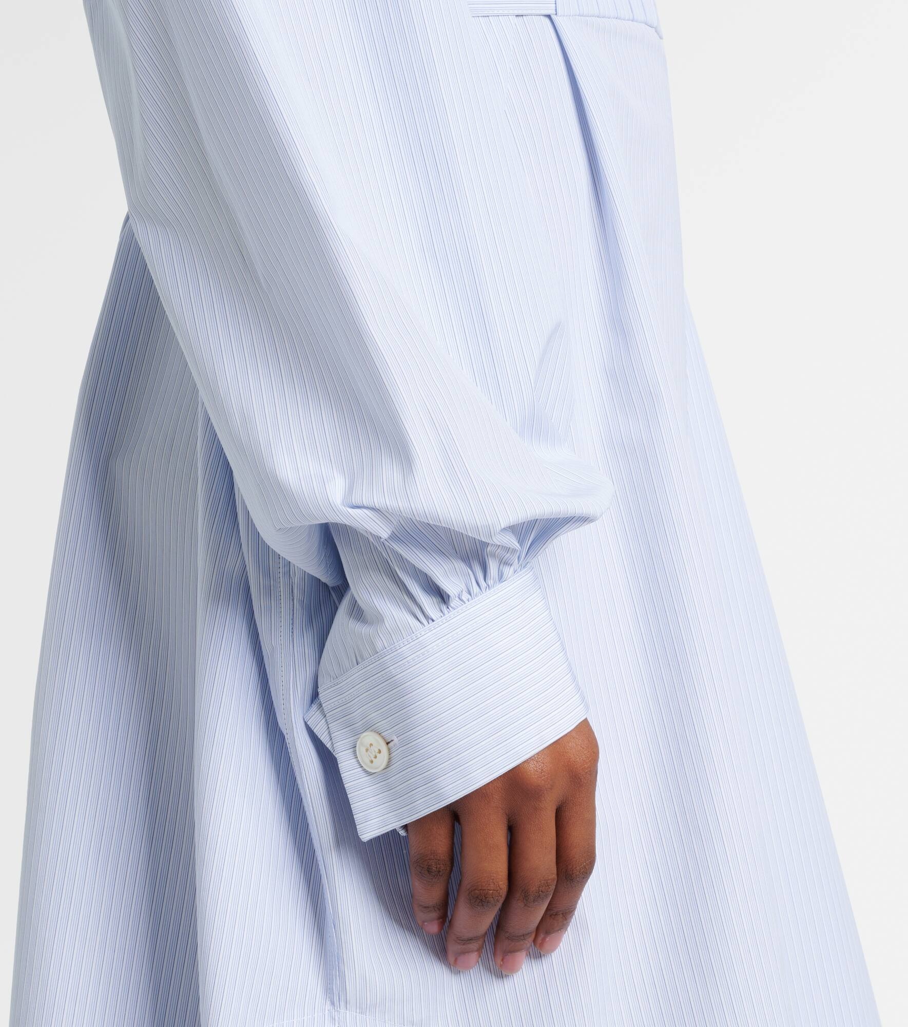 Cotton shirt dress - 5