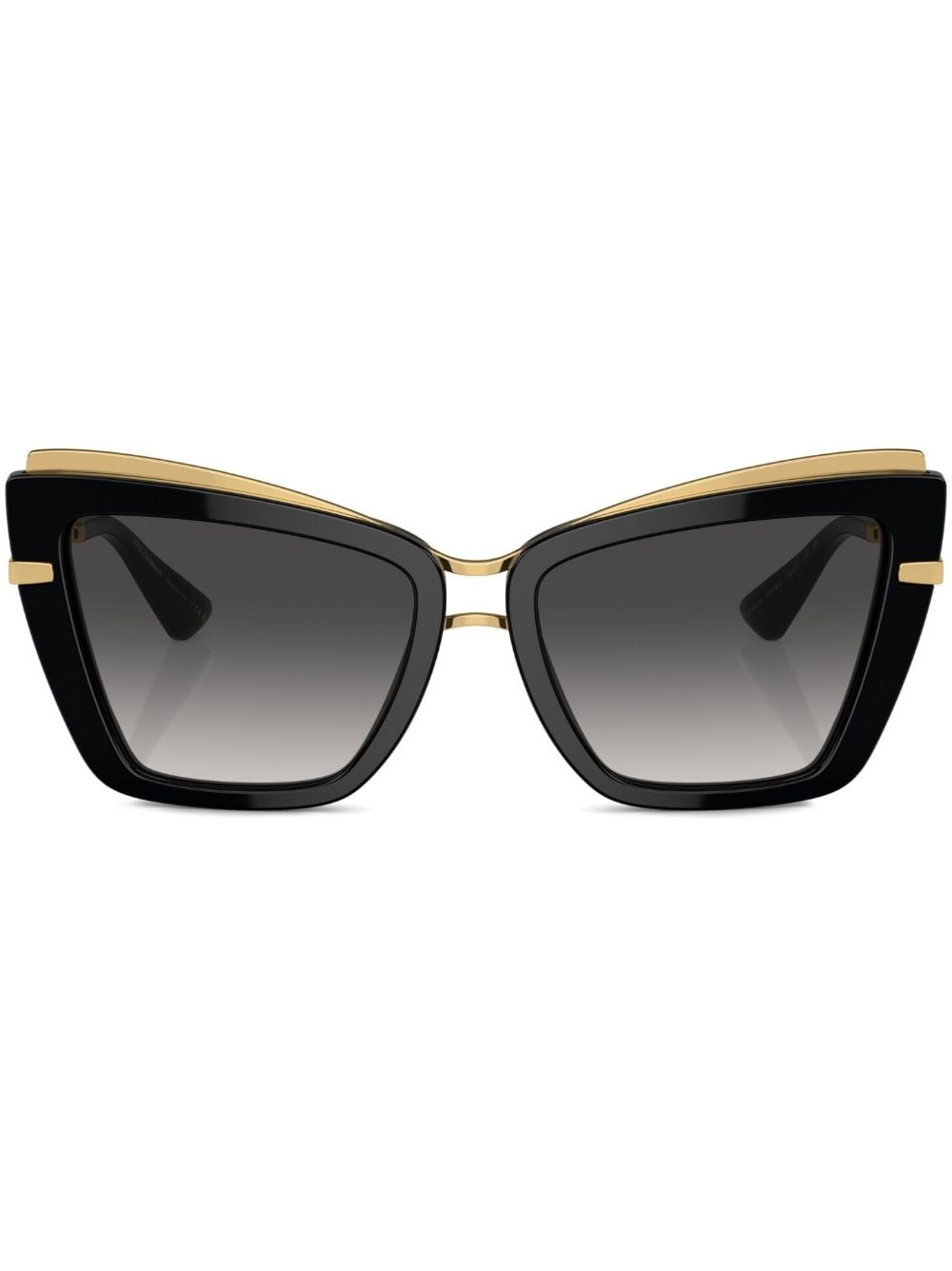 double-layer cat-eye sunglasses - 1