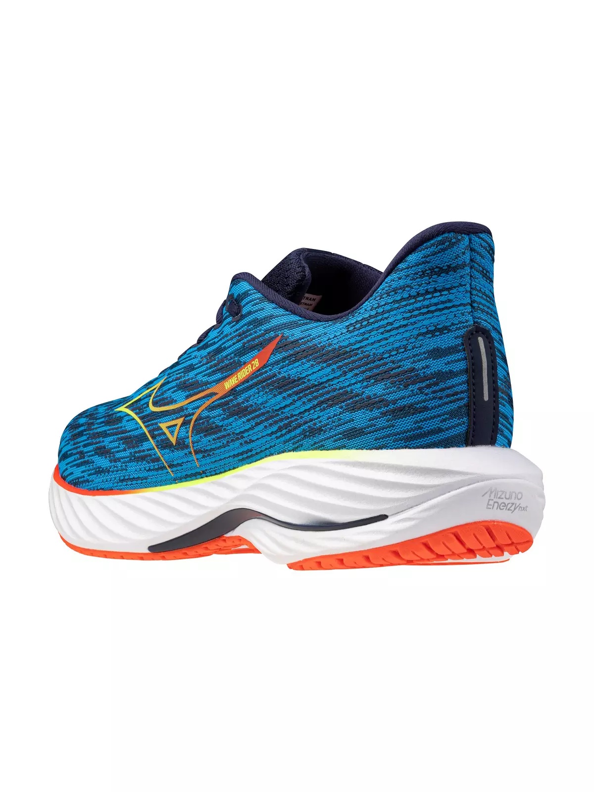 Wave Rider 28 "Blue Pace/Green Gecko" Men's Running Shoe - 4