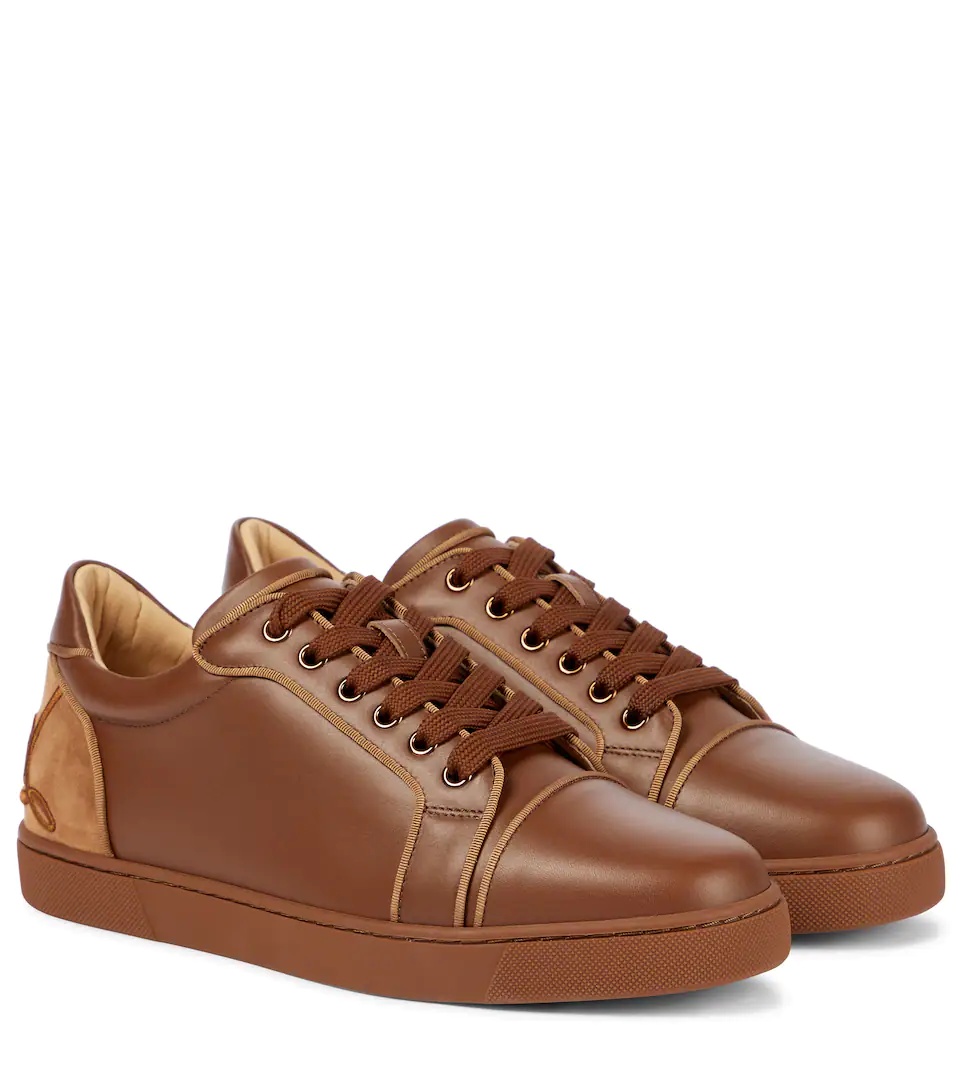 Fun Vieira leather sneakers - 1