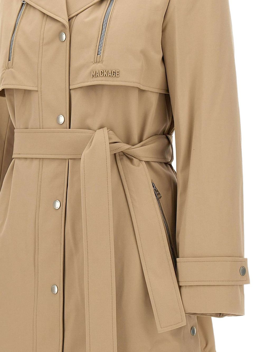 Siobhan belted trench coat - 4