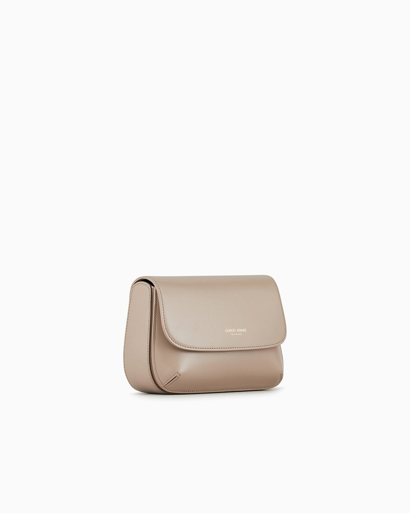 GIORGIO ARMANI Mini la Prima bag in palmellato leather outlook