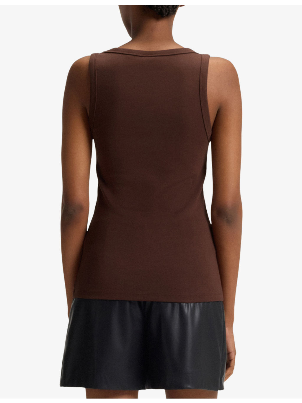 Brand-Embroidered Slim-Fit Stretch Cotton-Blend Tank Top - 4