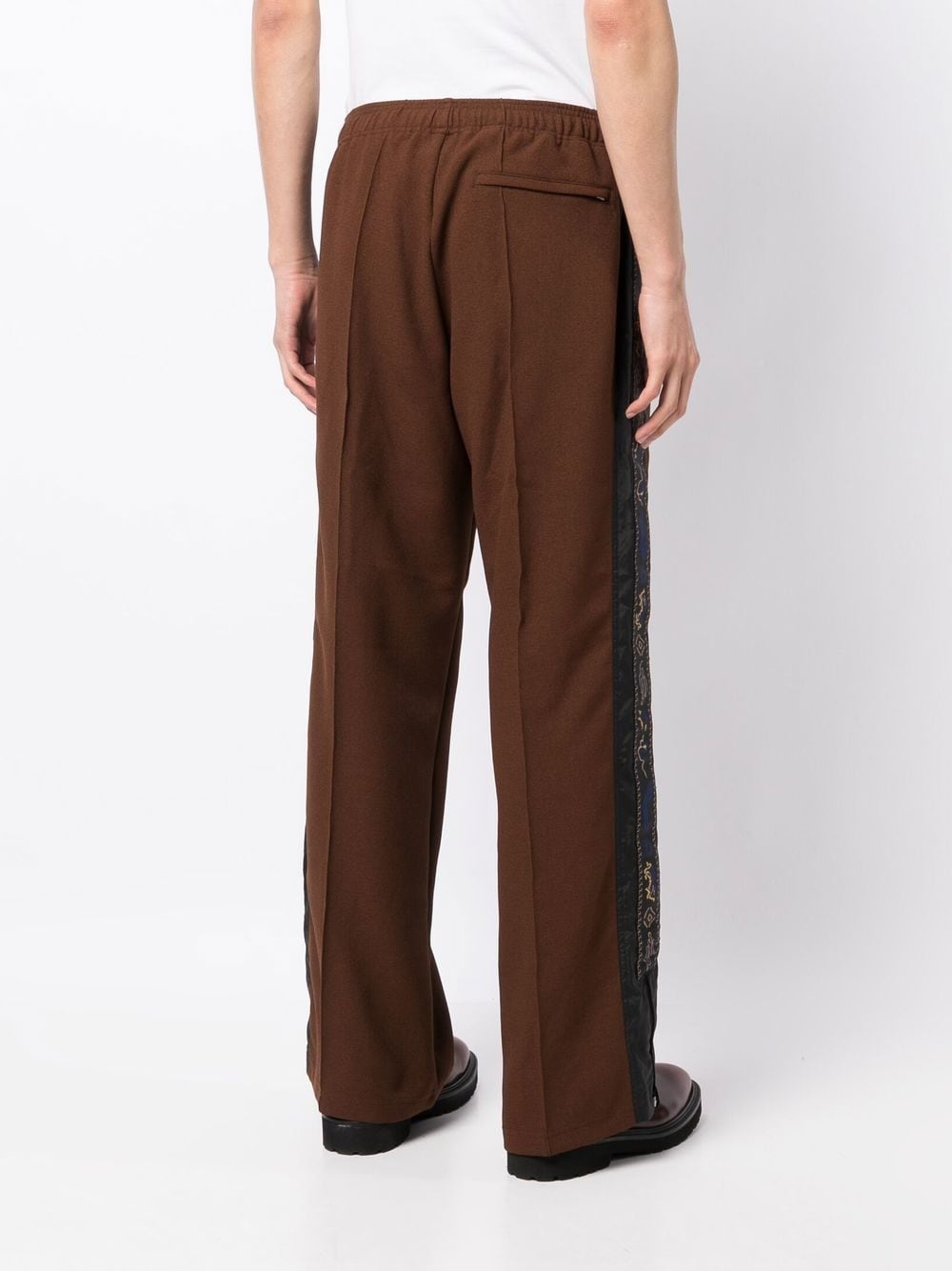 SIDE-STRIPE STRAIGHT-LEG TROUSERS - 2