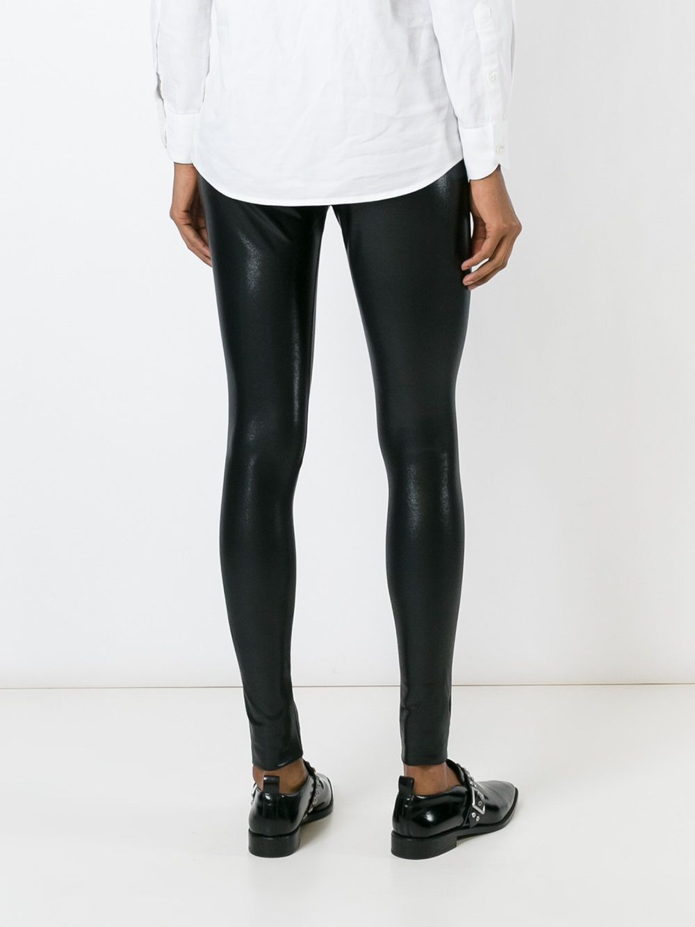 varnished leggings - 4