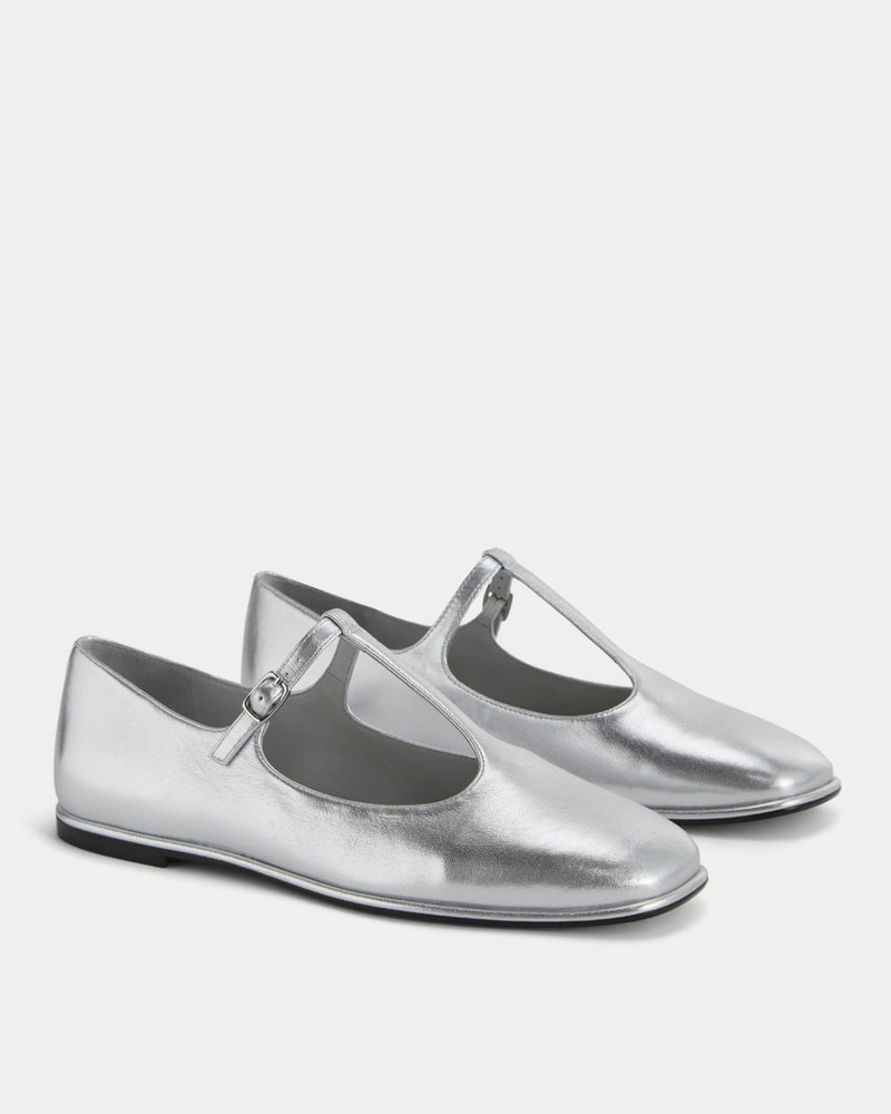 EVERLANE THE LEATHER T-STRAP FLAT outlook