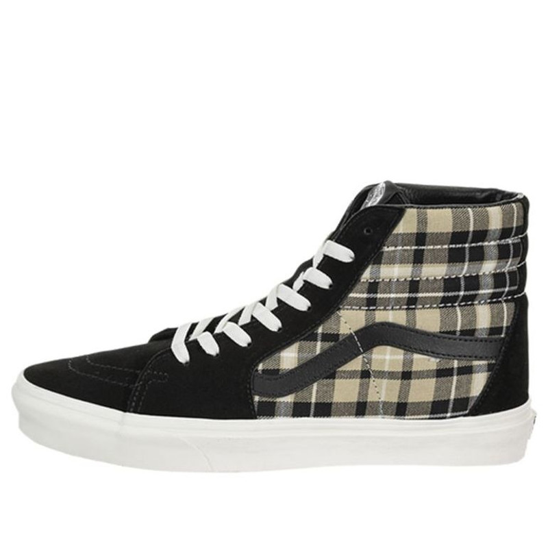 밴 SK8-Hi 격자 '블랙' VN0A4BV6XKB - 1
