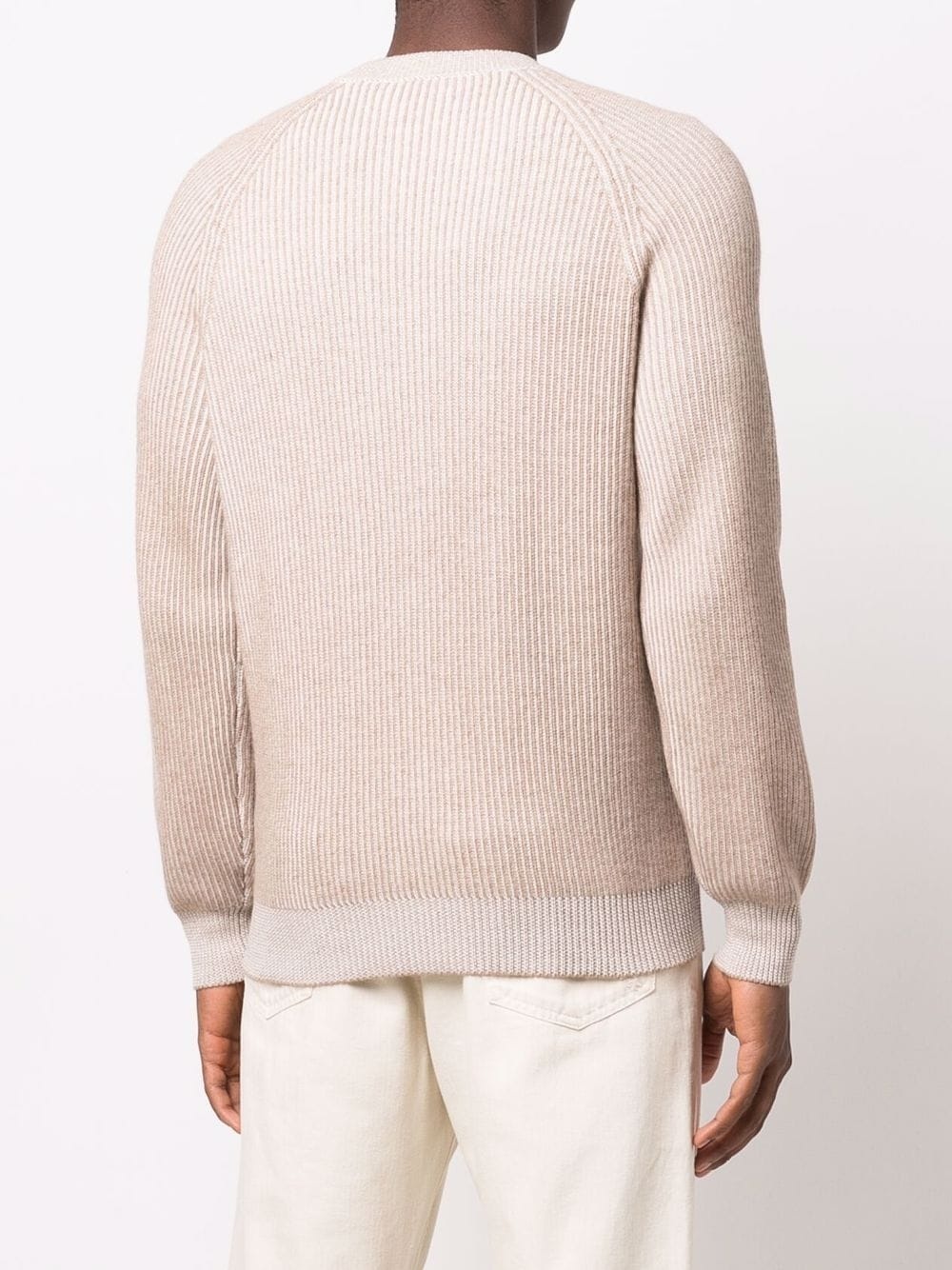 ribbed-knit cashmere jumper - 4