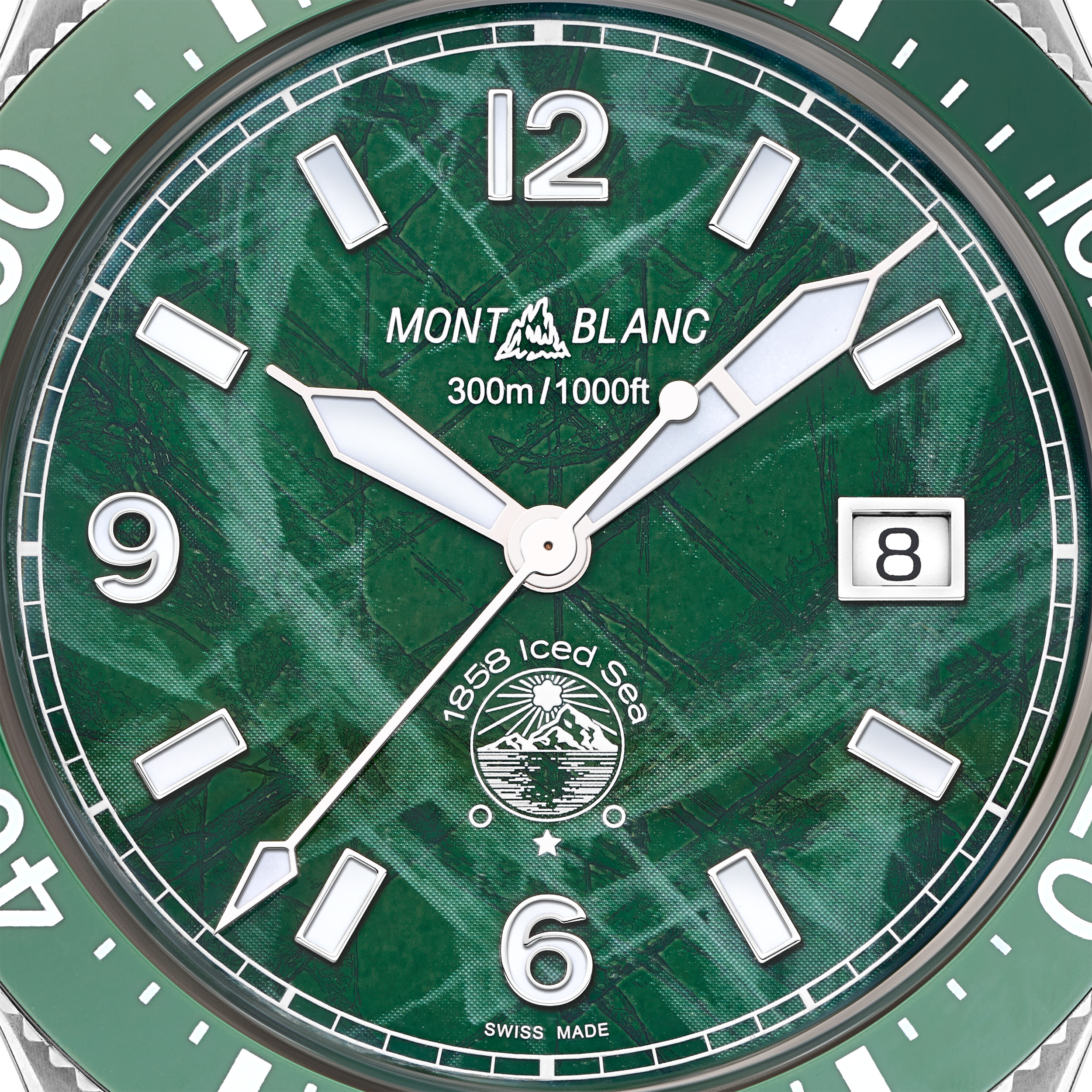 Montblanc 1858 Iced Sea Automatic Date - 5