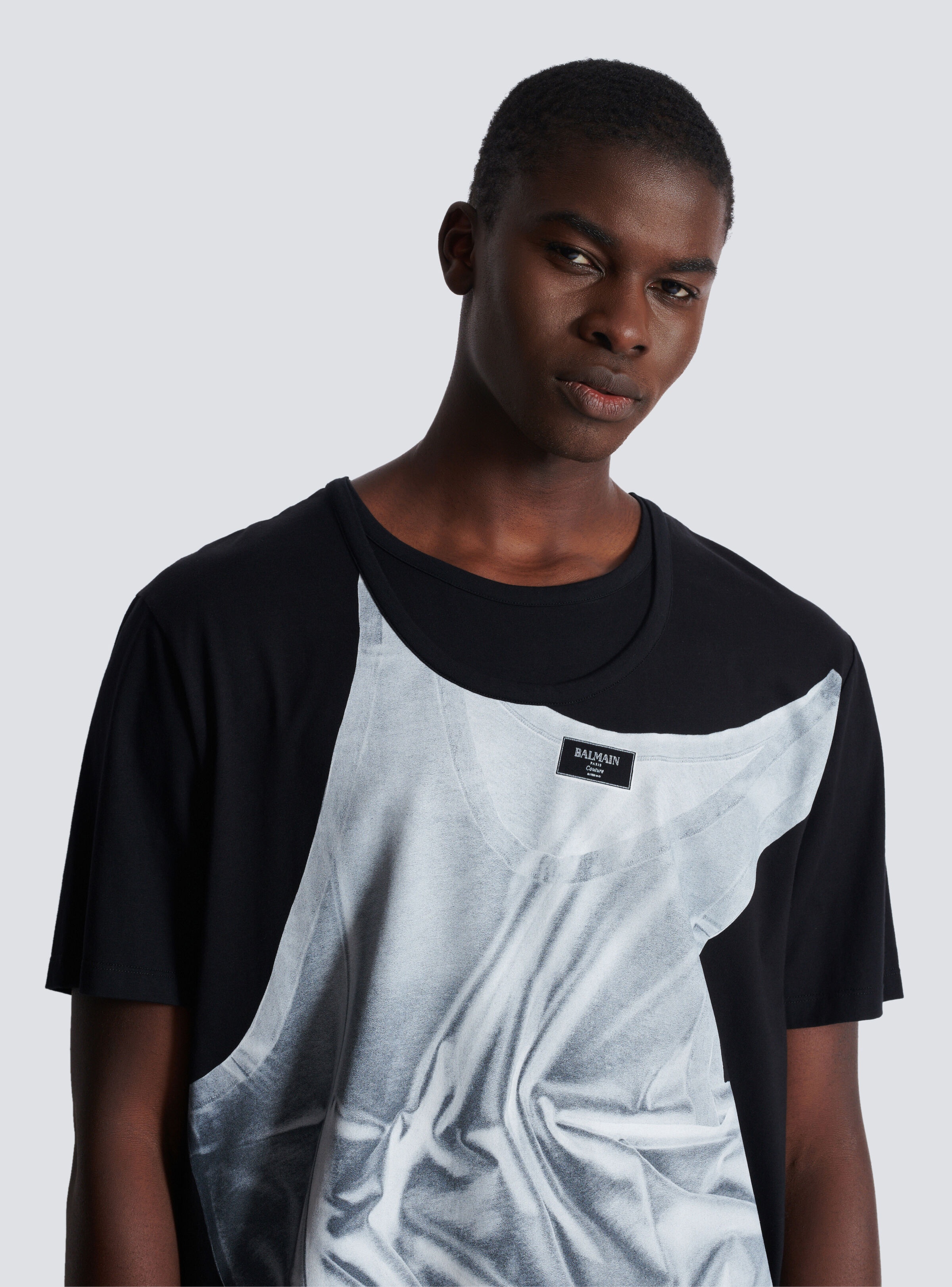 T-shirt with tank top print - 7