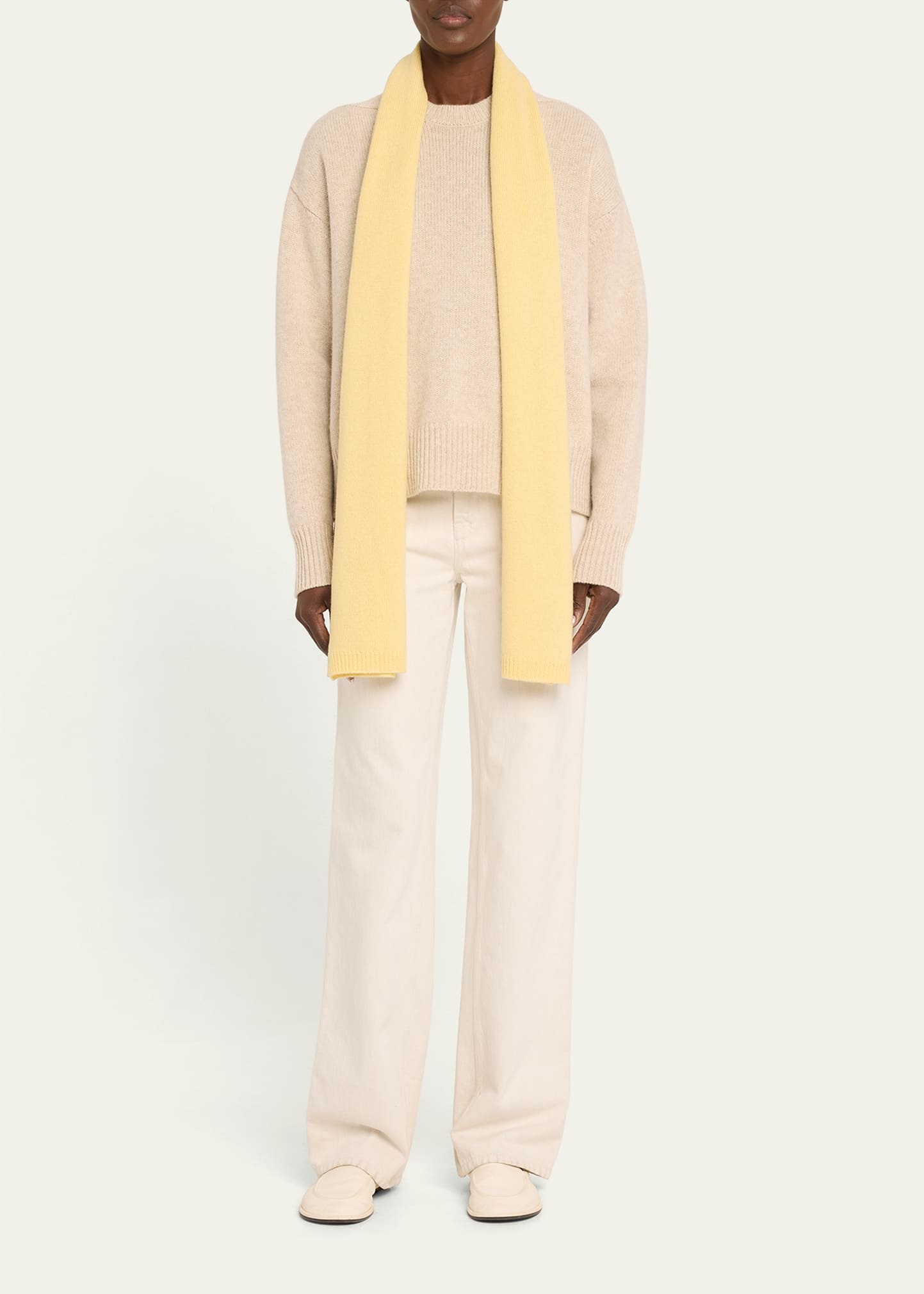 Jersey Cashmere Scarf - 2