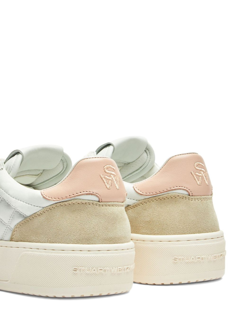 quilted platform trainers 3
