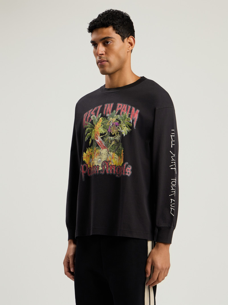 Rest In Palm Long Sleeve T-Shirt 4