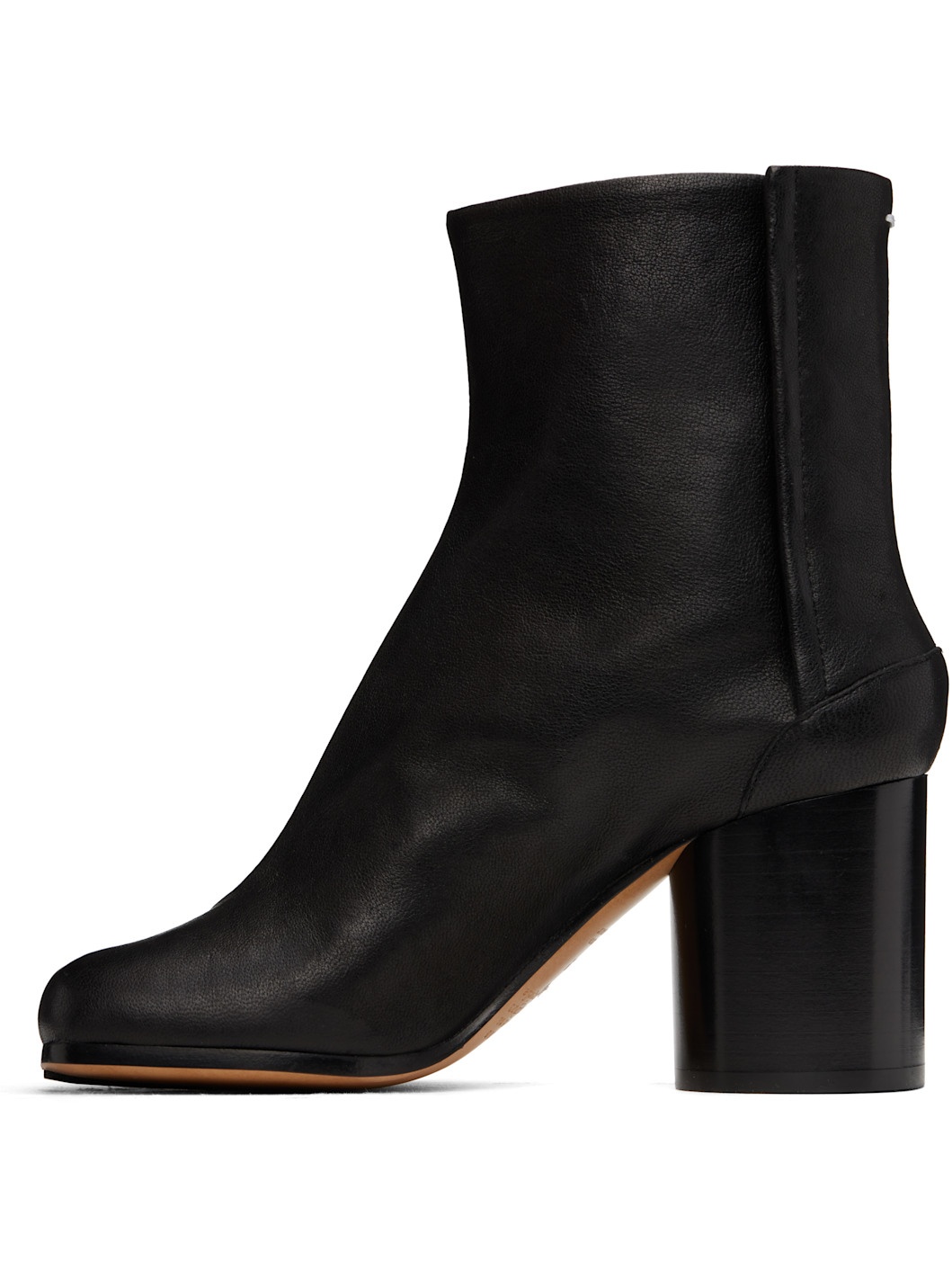 Black Tabi Ankle Boots - 3