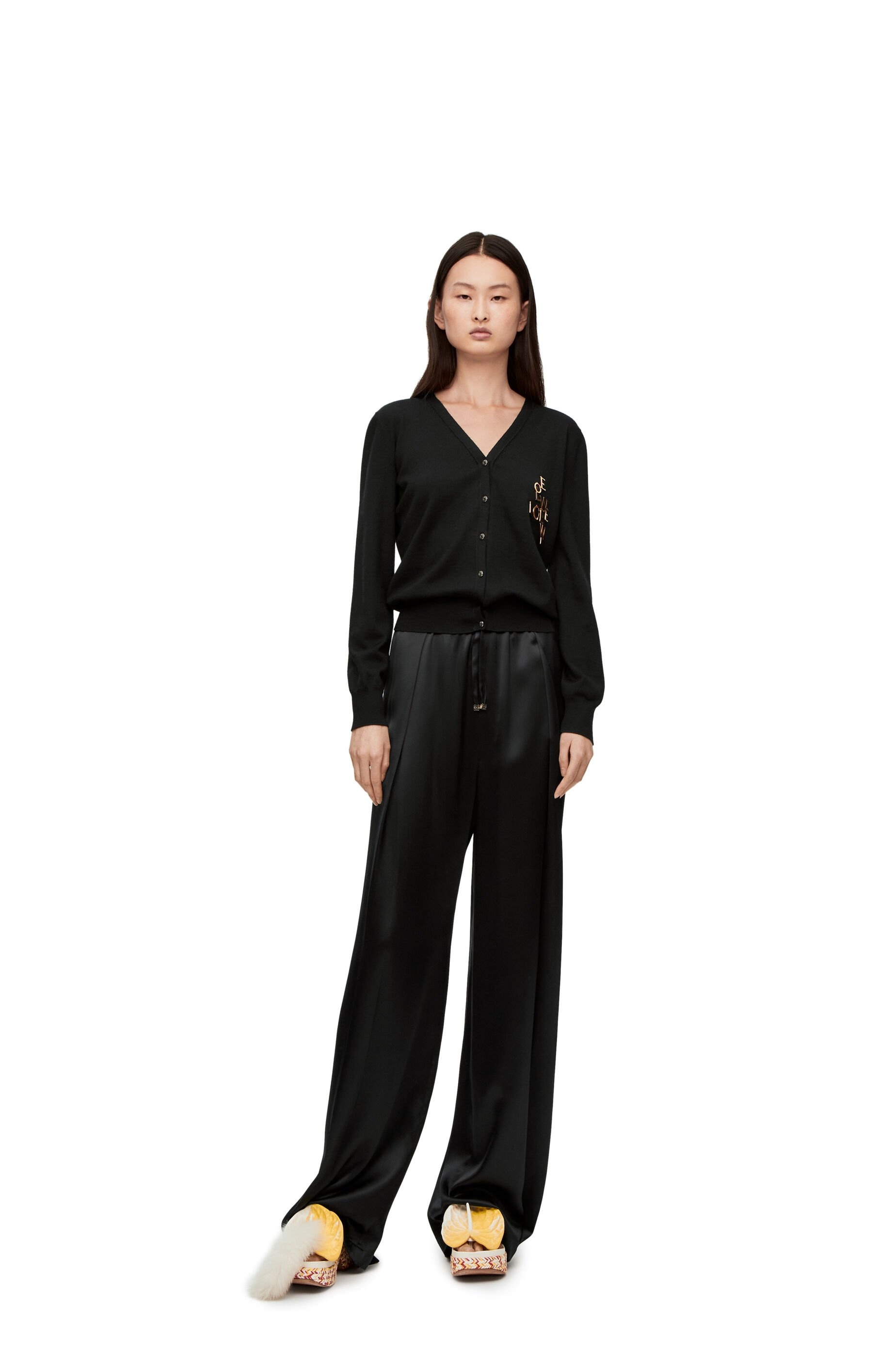 LOEWE charm cardigan in wool - 2
