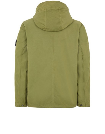 Stone Island 40833 NYLON COTTON BATAVIA_ GARMENT DYED OLIVE GREEN outlook