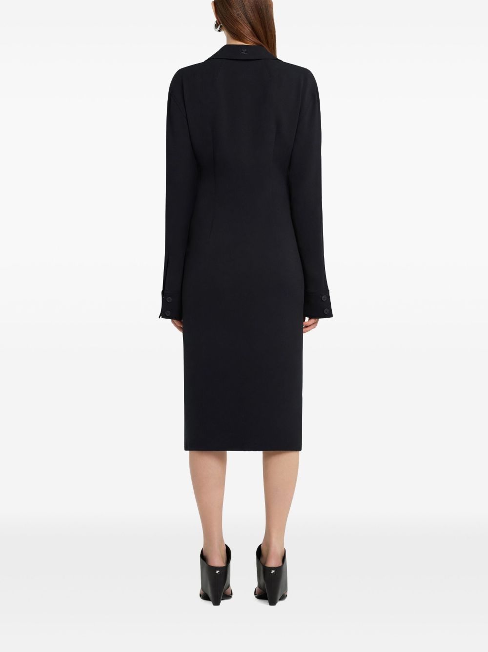 two-pocket midi dress - 3