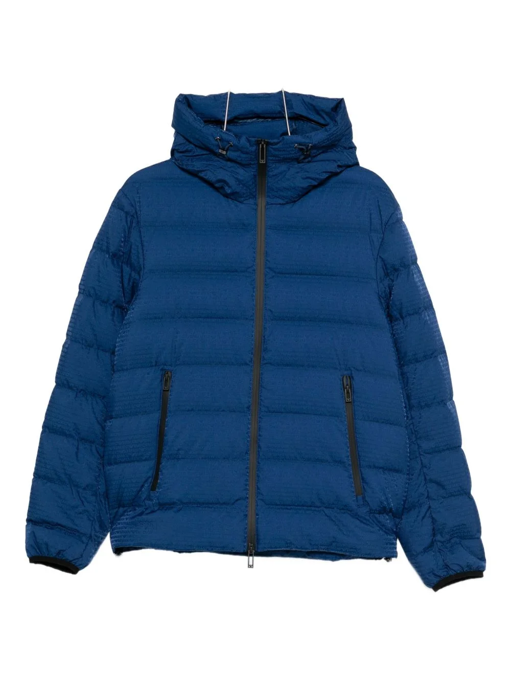 quilted hooded jacket - 1