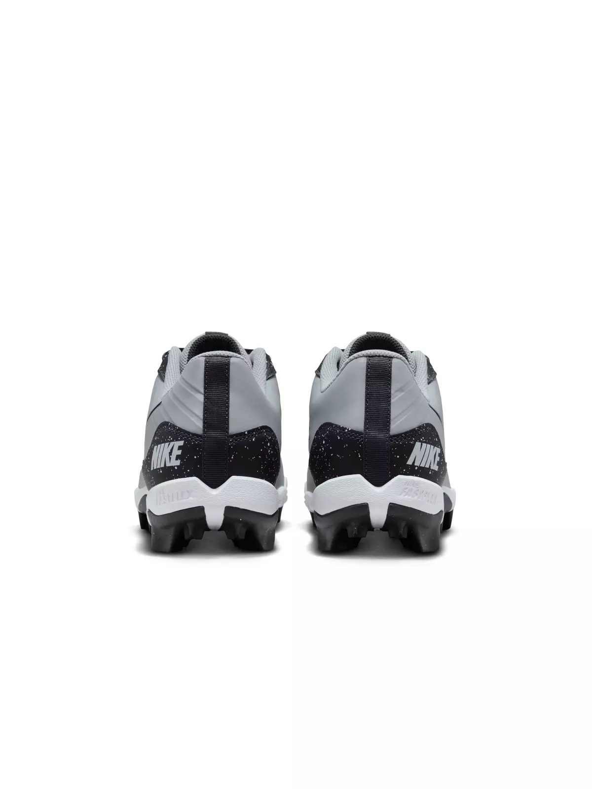 Alpha Huarache 4 Keystone "Wolf Grey/White/Dark Smoke Grey" Men's Baseball Cleat - 5