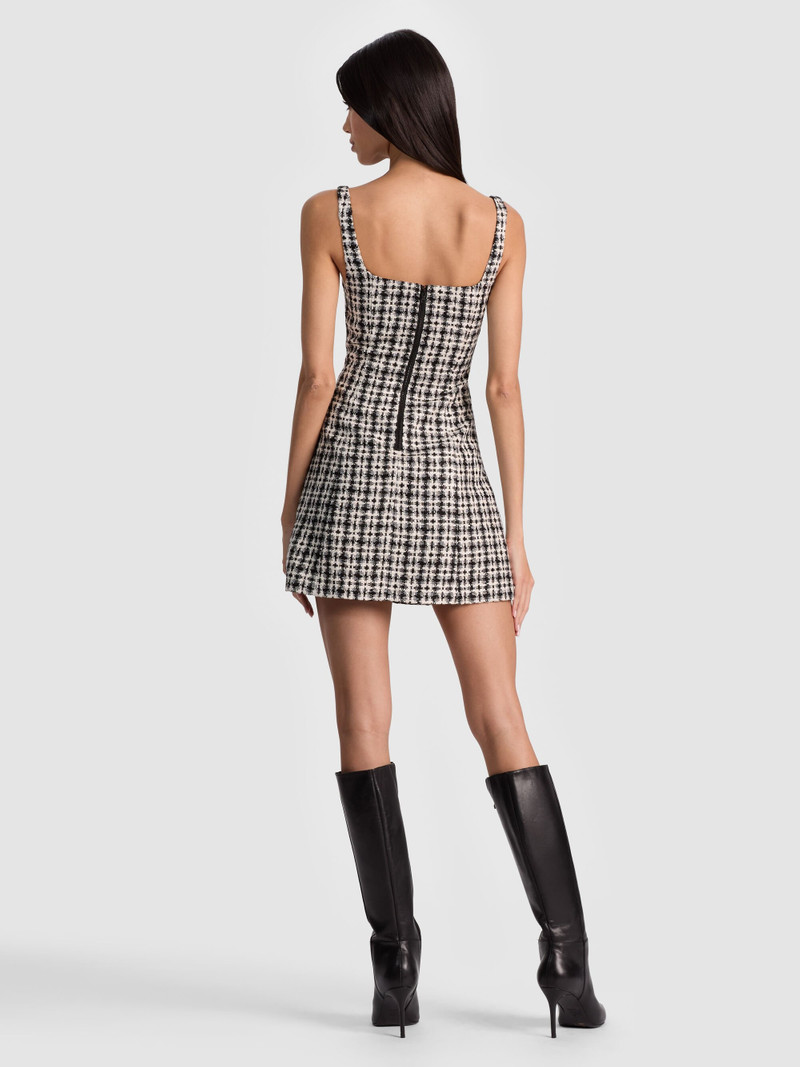 Alice + Olivia EVE SWEETHEART MINI DRESS outlook