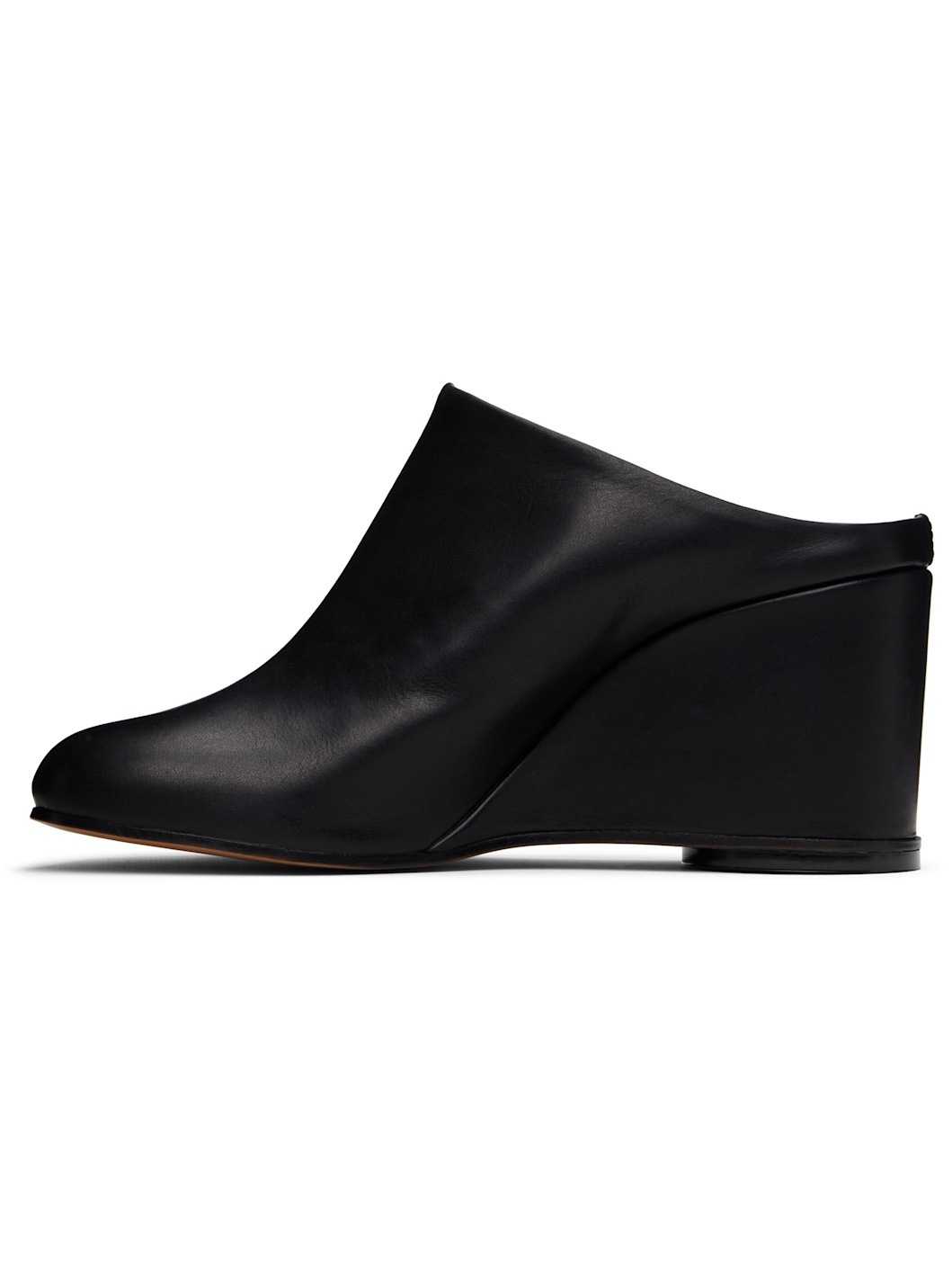 Black Anatomic Slipper Mules - 3