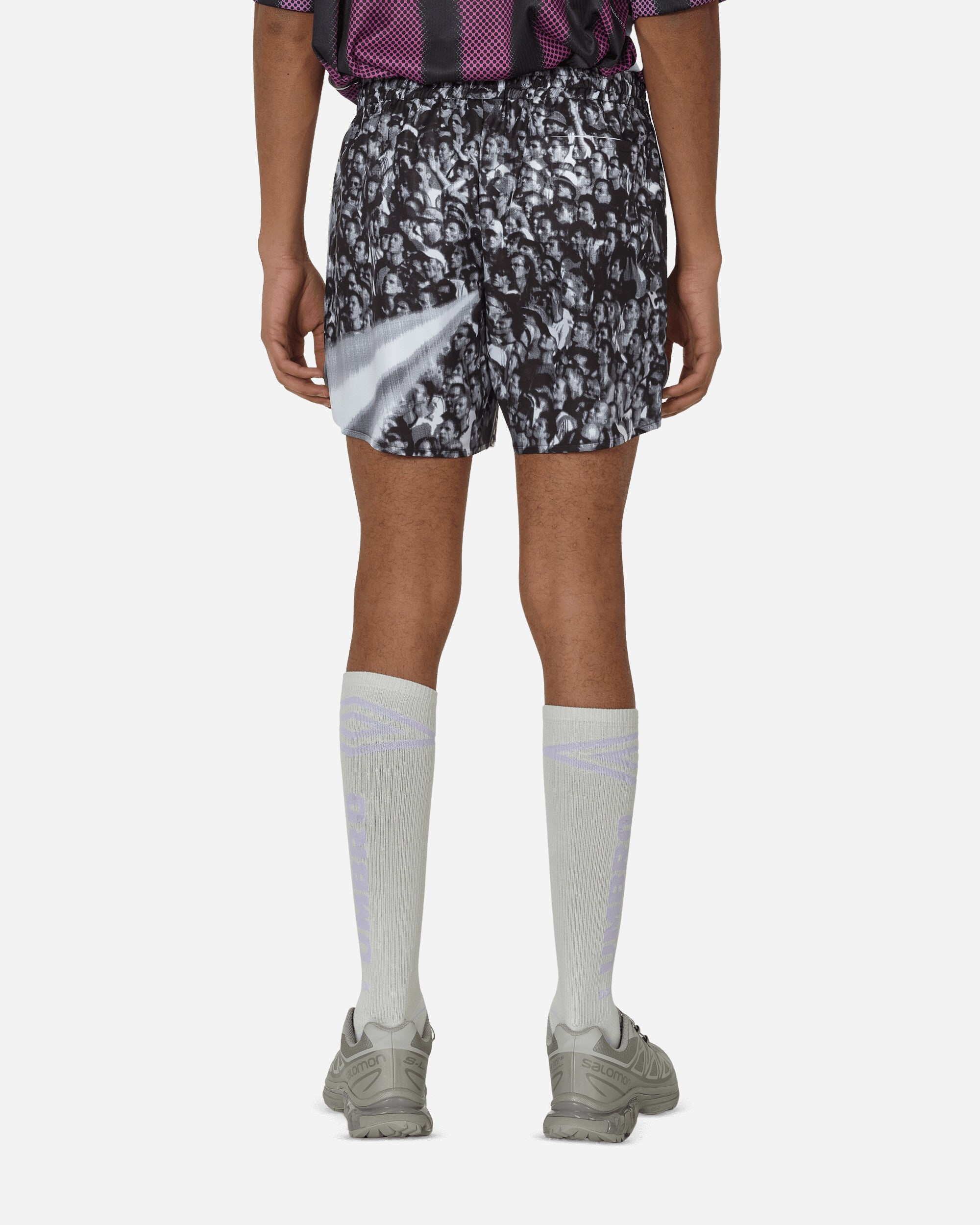 Printed Shorts White / Black - 3
