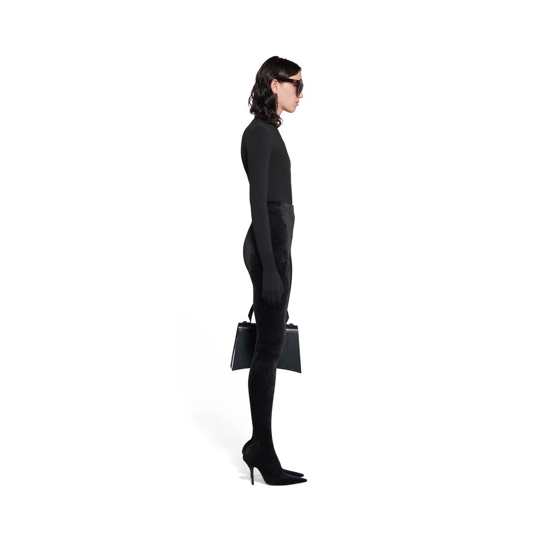 Women's Knife Pantaleggings in Black