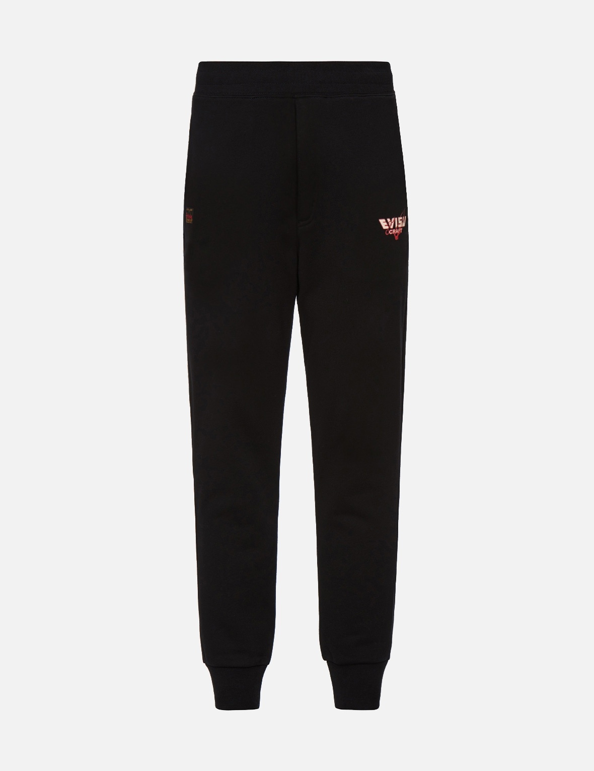 KANJI AND KAMON FOIL-PRINT DAICOCK SWEATPANTS - 1
