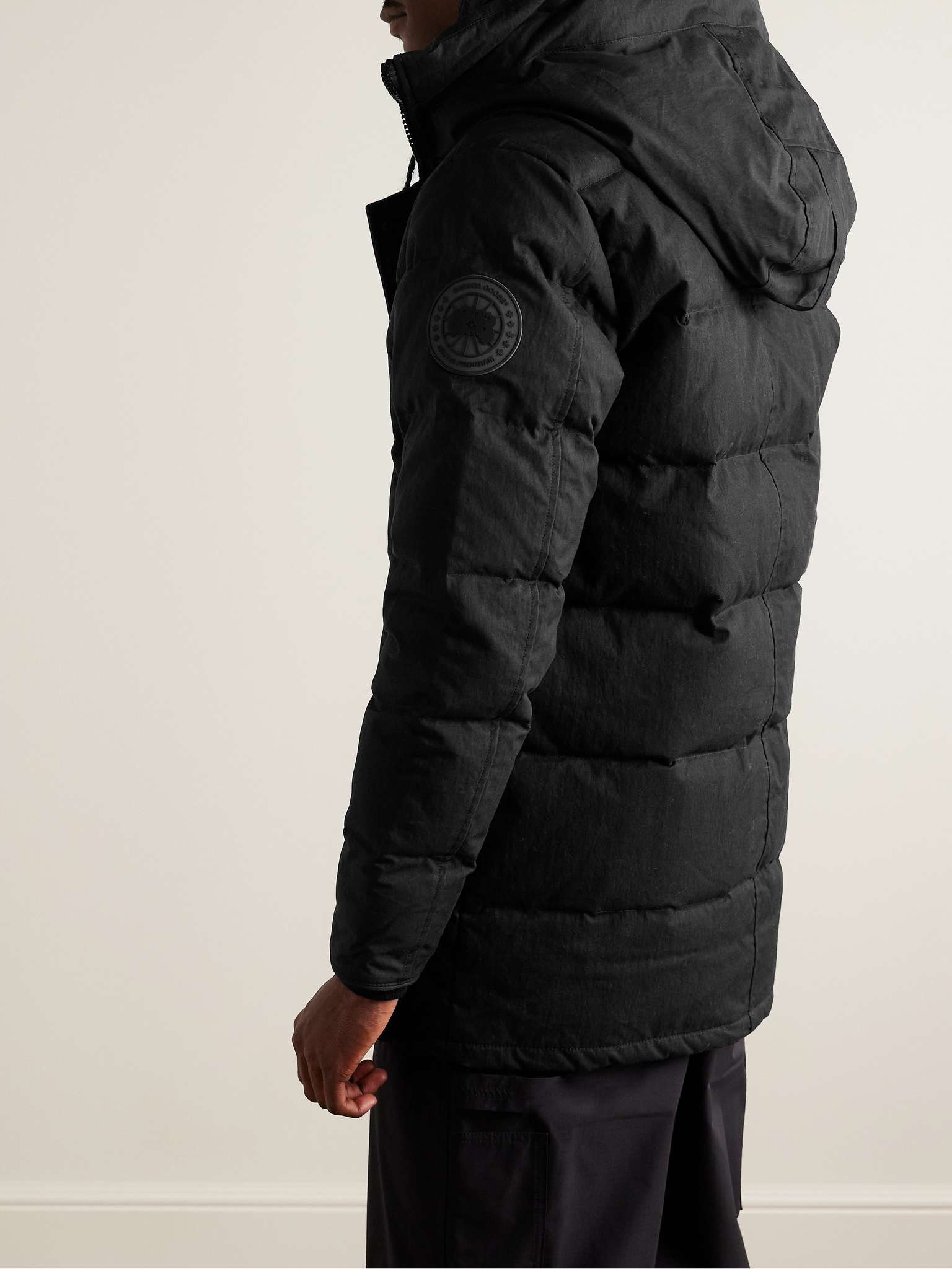 Carson Logo-Appliquéd Quilted Arctic Tech® Hooded Down Parka - 4