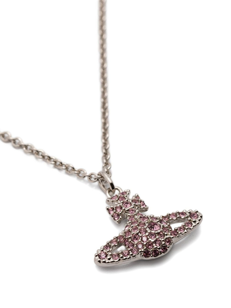 Vivienne Westwood orb crystal-embellishment necklace outlook