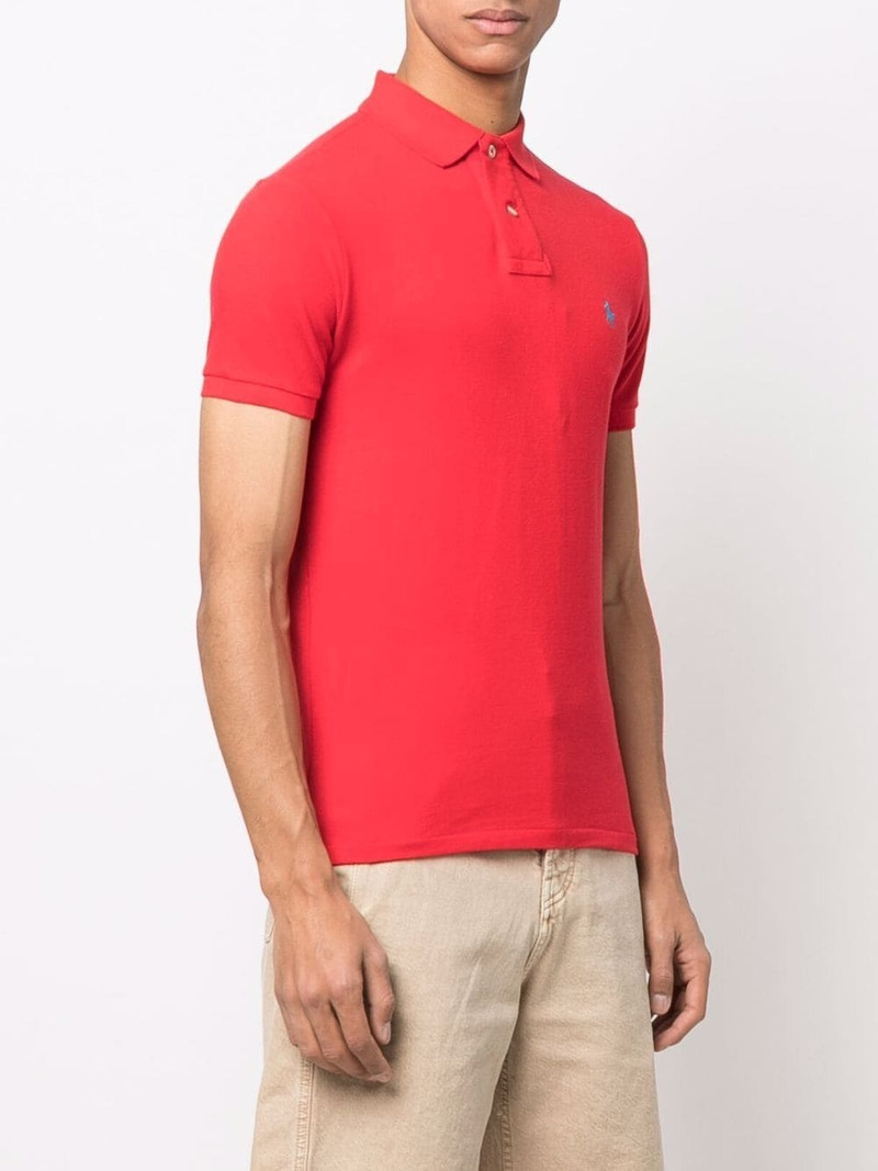 embroidered-logo polo shirt 3