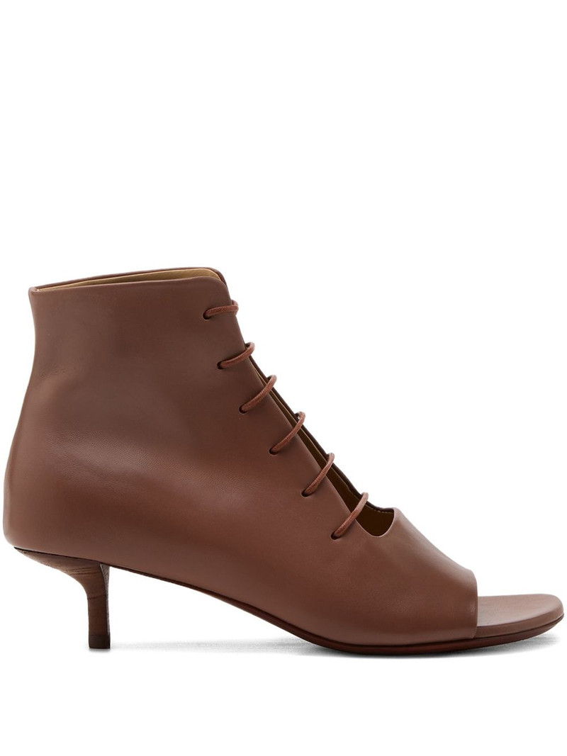 Sottiletta open-toe lace-up boots 1