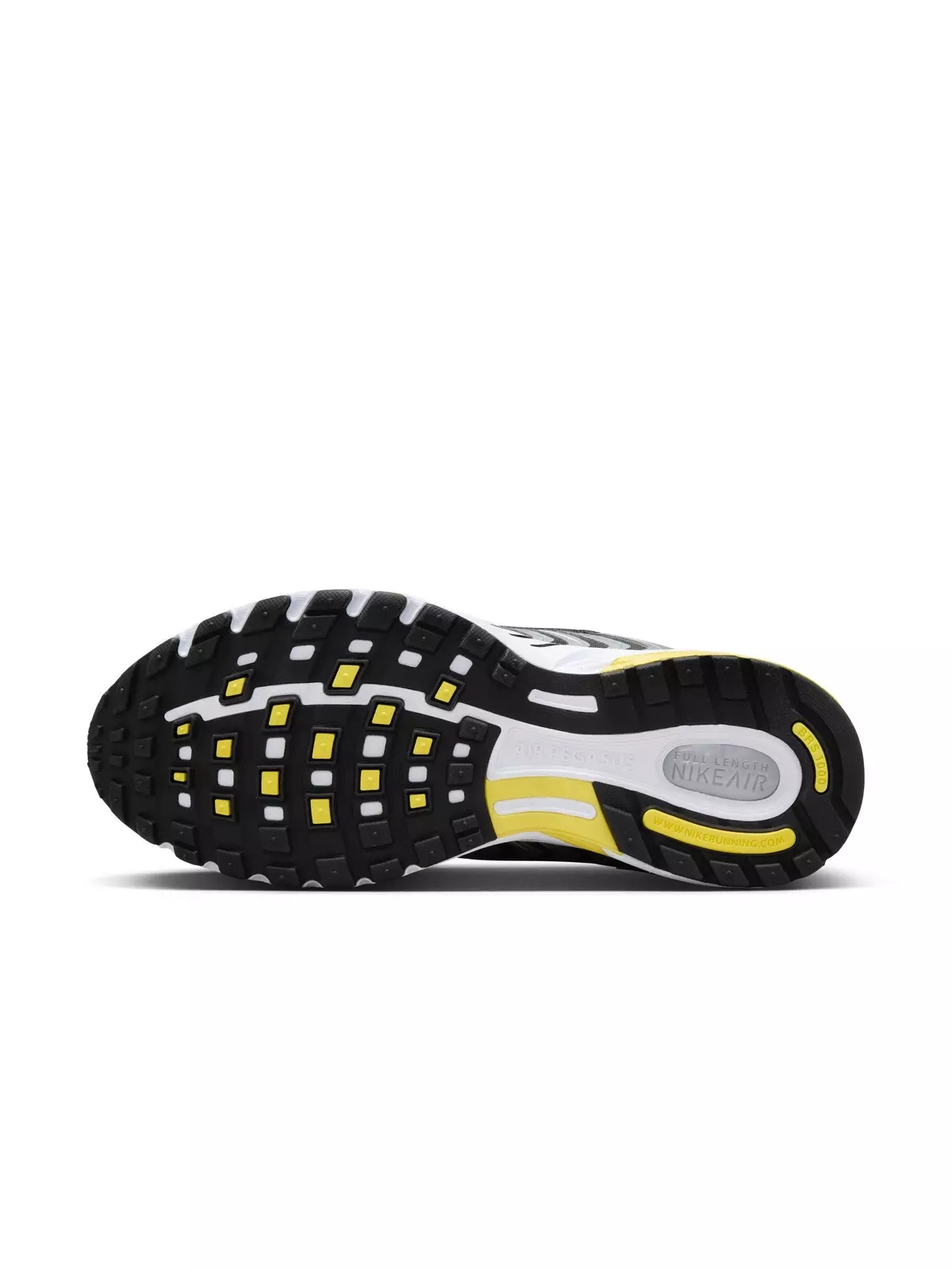Air Pegasus 2005 "White/Opti Yellow/Metallic Silver/Black" Women's Shoe - 8