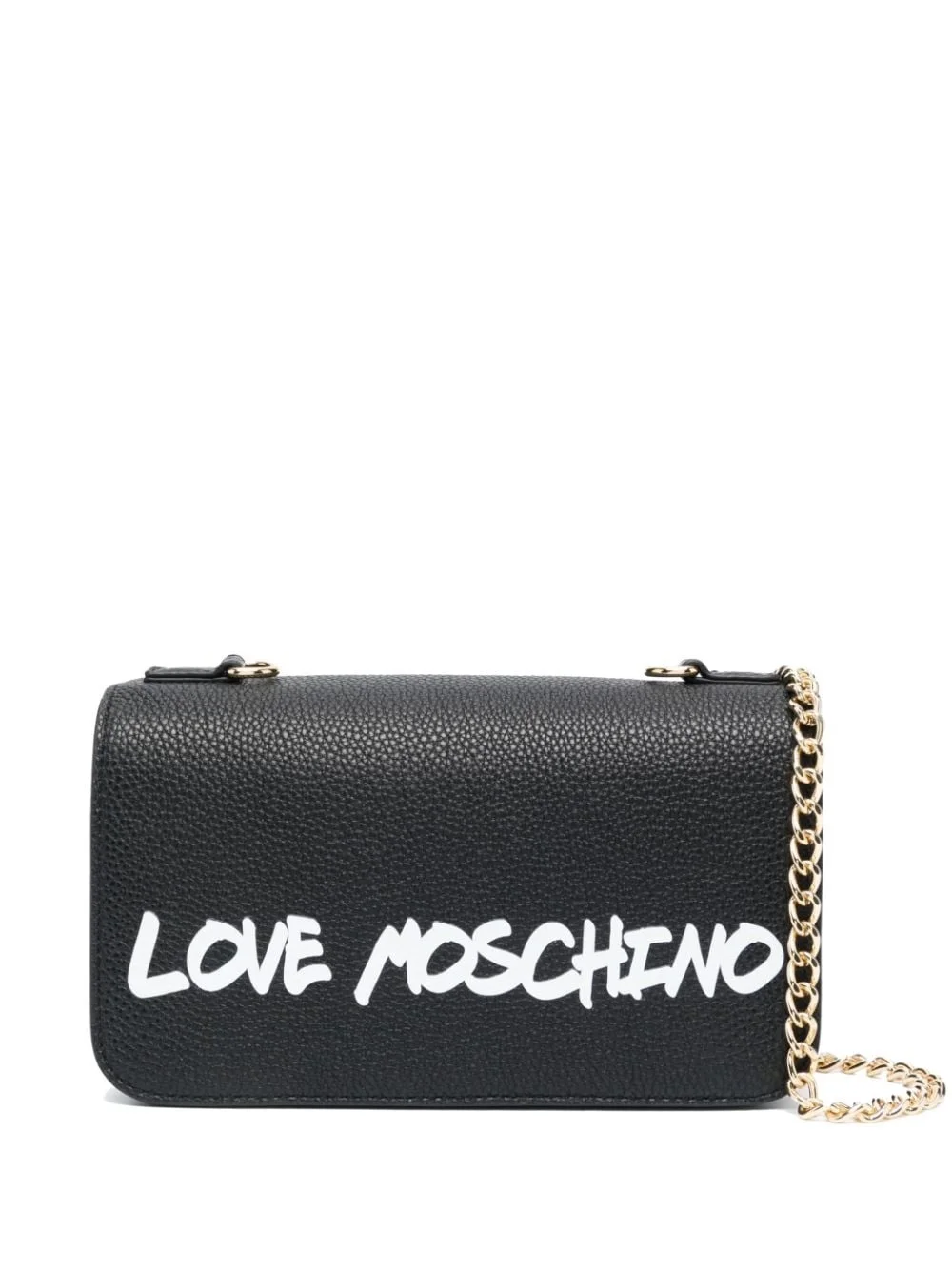 logo-print shoulder bag - 1