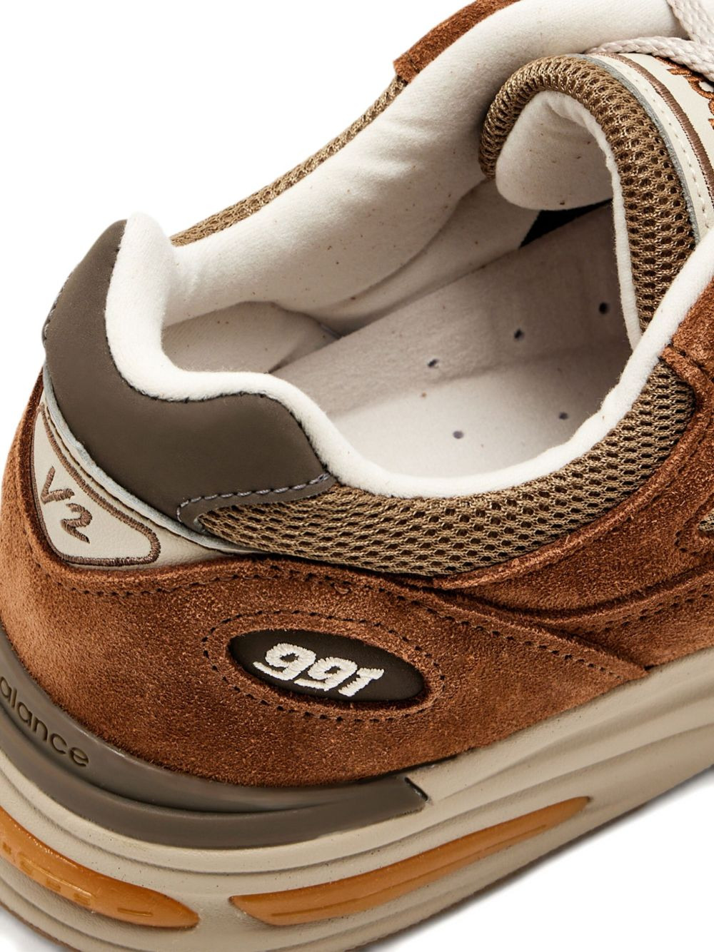 Made in UK 991v2 suede sneakers - 3