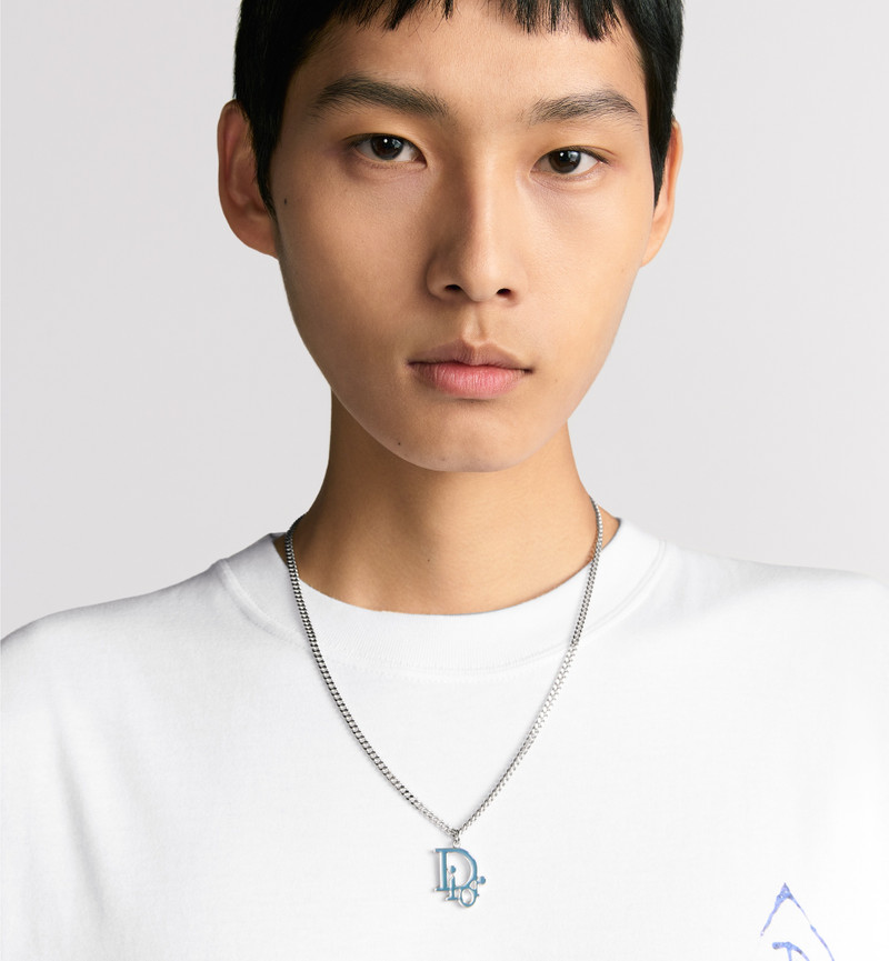 Dior Dior Oblique Pendant Necklace outlook