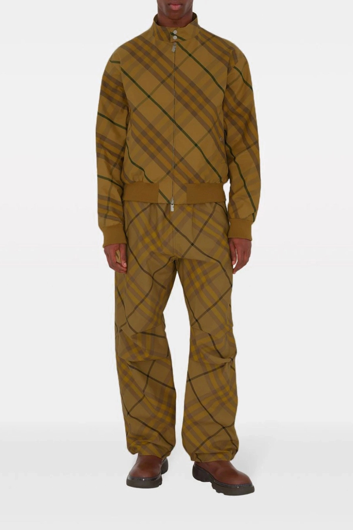 Check print jacket - 2