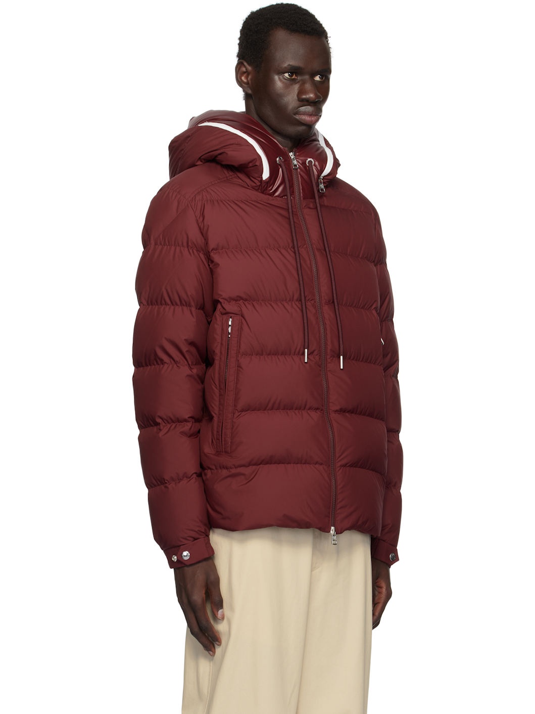 Red Cardere Short Down Jacket - 2