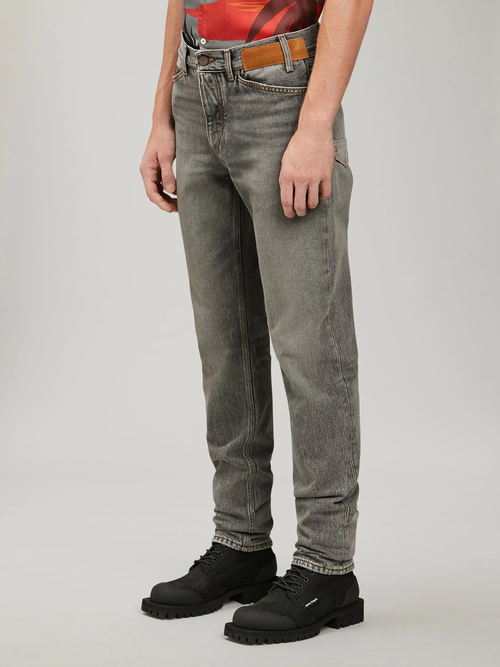 SLIM DENIM PANTS - 4