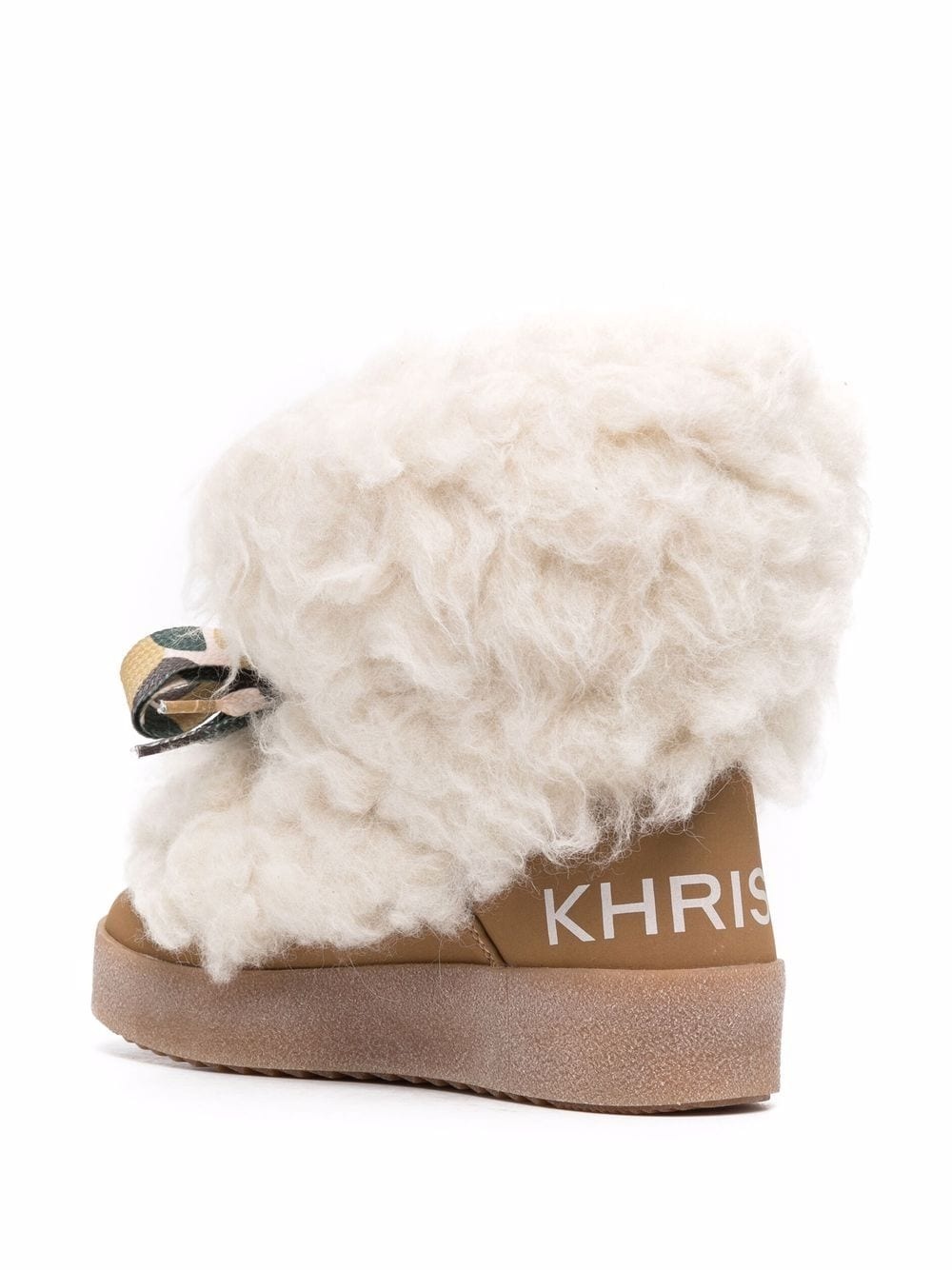 shearling lined ankle boots - 3