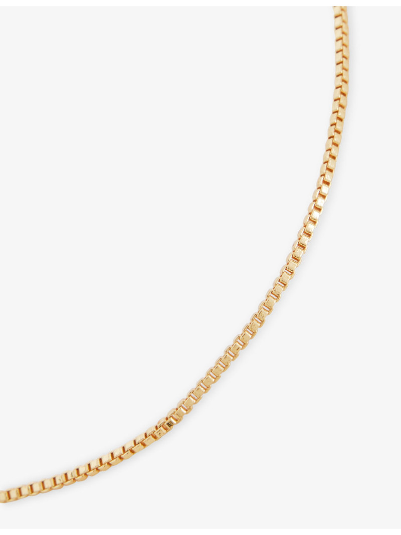 Box 18ct Yellow-Gold Plated Brass Chain 3