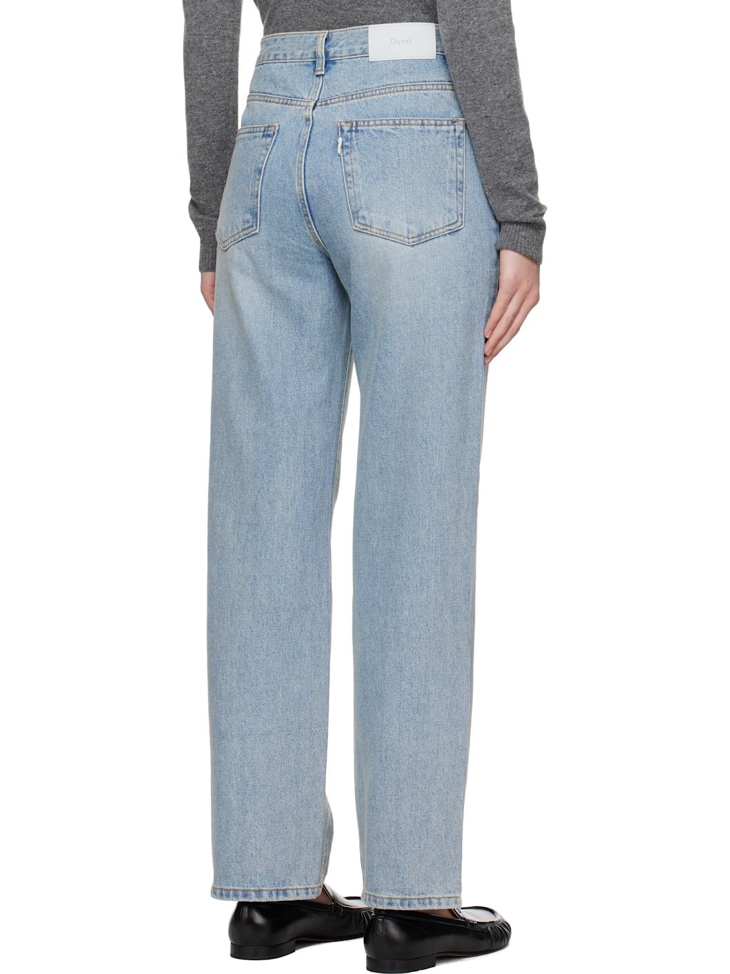 Blue Loose Fit Jeans - 3